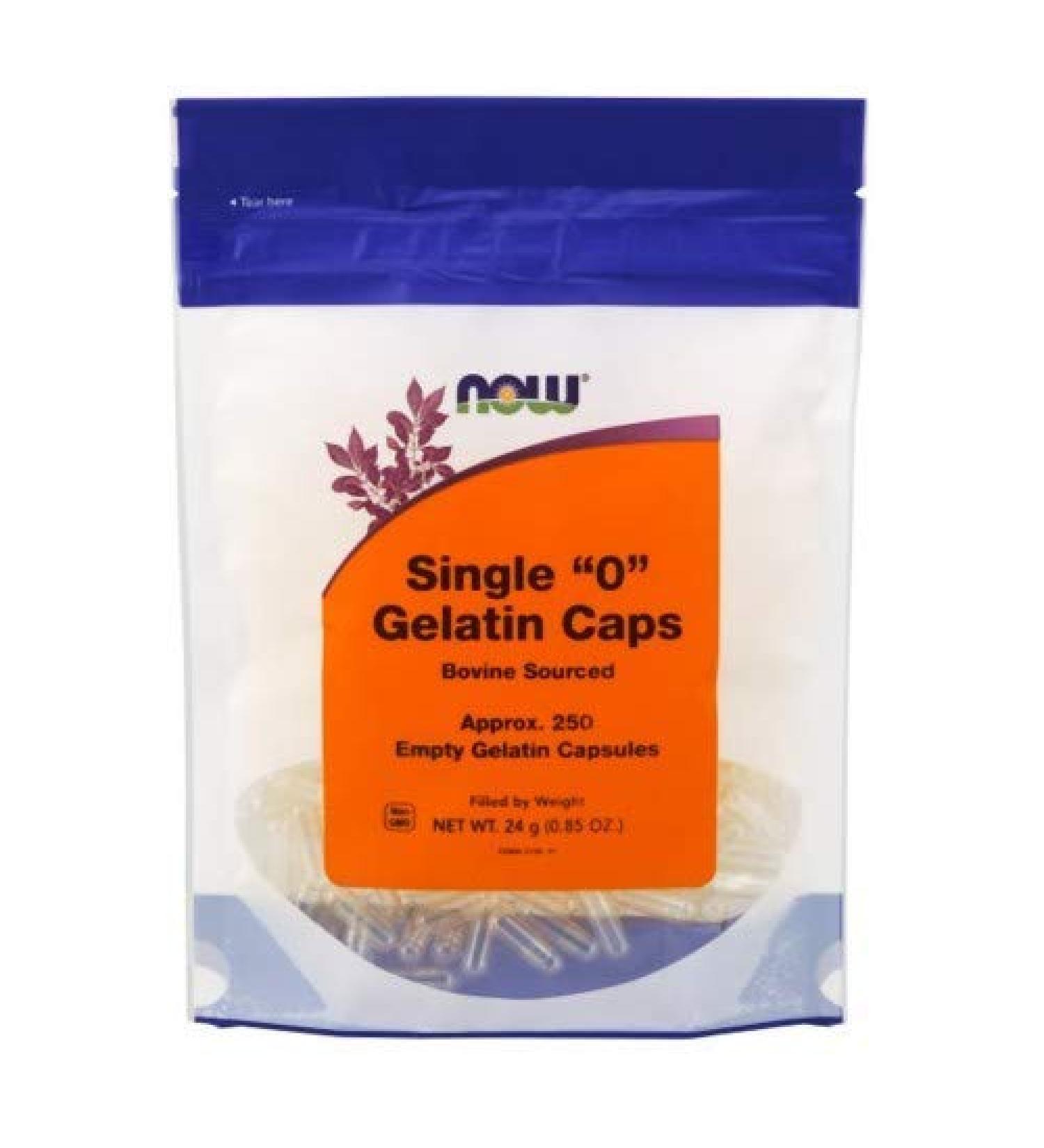 Now Foods Gel Caps 250 Caps 0 (Pack of 5)