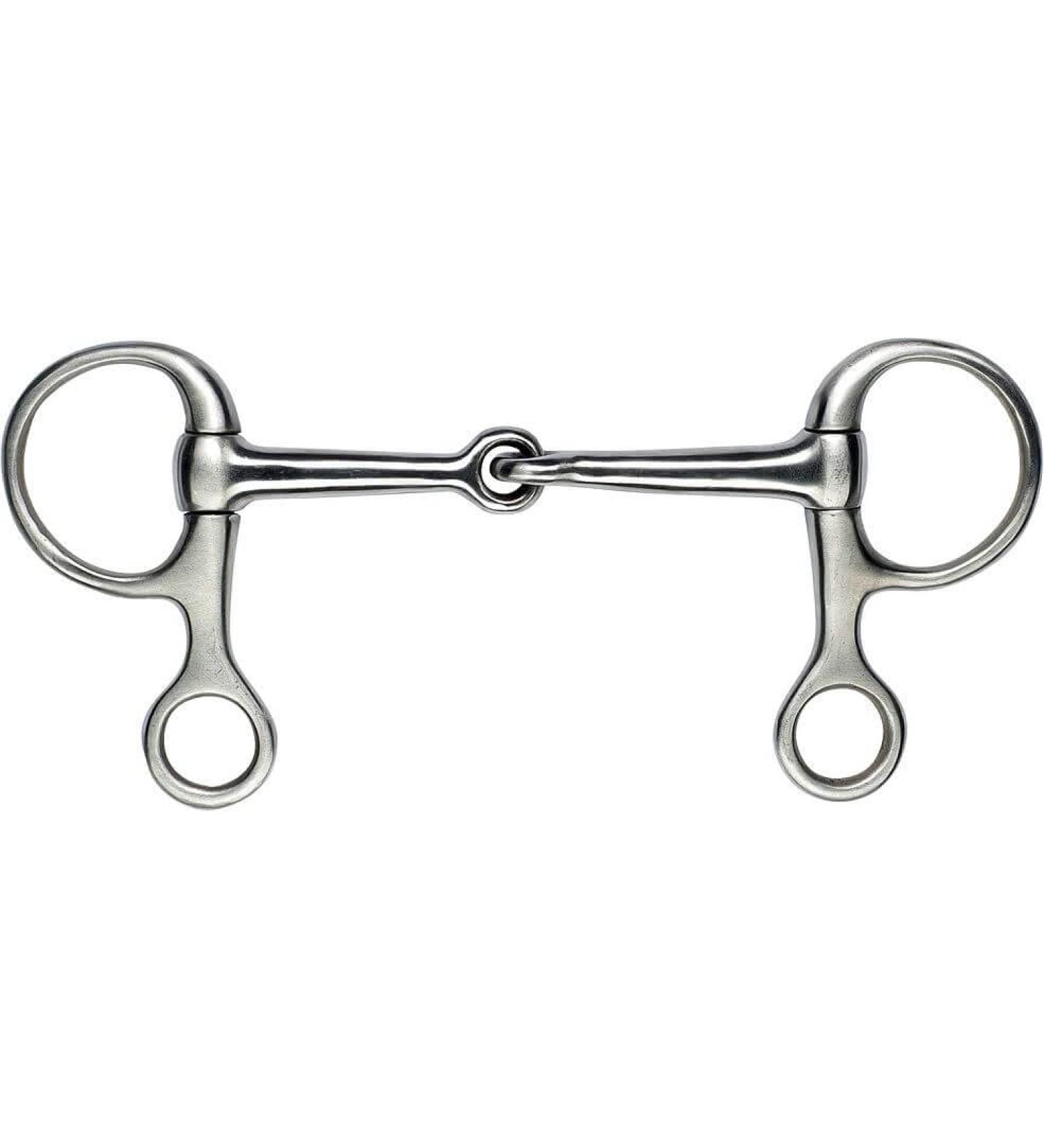 Feeling stainless steel snaffle bit satin finish unisex 600711 125 mm multicoloured