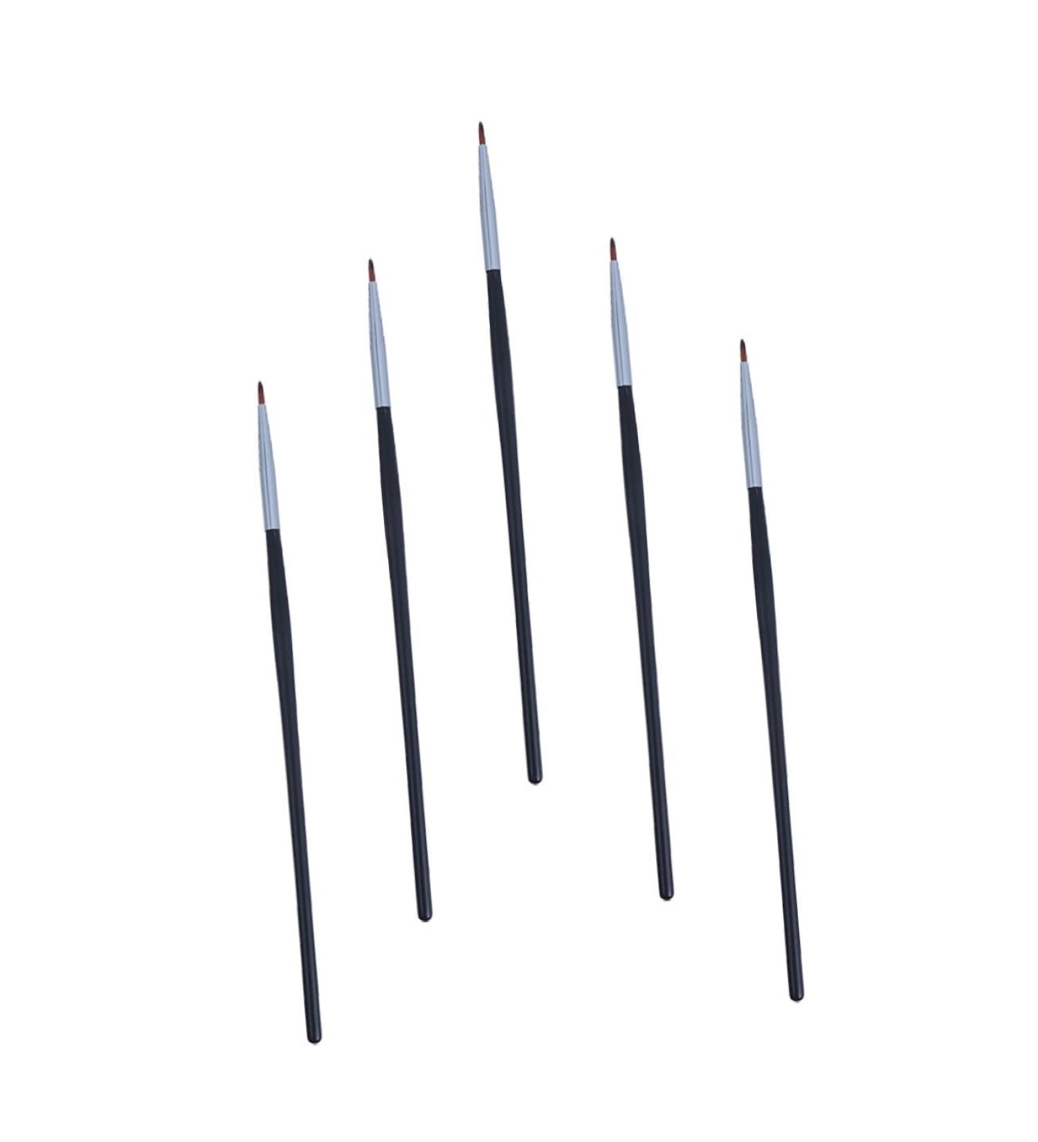 NOLITOY 5pcs Fine Eyeliner Brush Eyeshadow Cosmetic Eye Wands Makeup Tool Eyeliner Applicator - Buy Online on SooperMarket.com