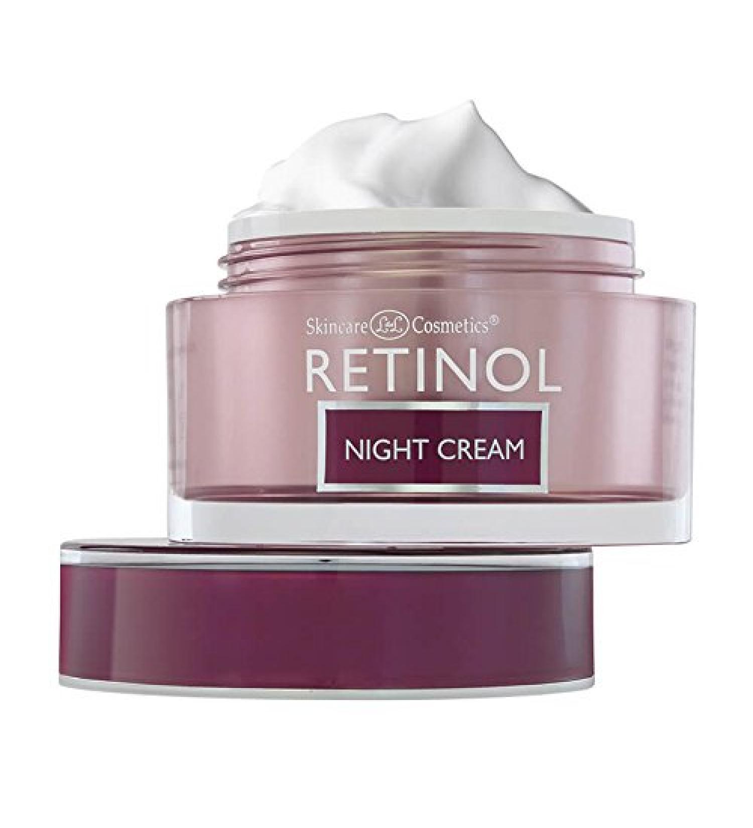 Anti-Aging Retinol Night Cream | Restorative Moisturizer for Younger Looking Skin - Buy Online on SooperMarket.com