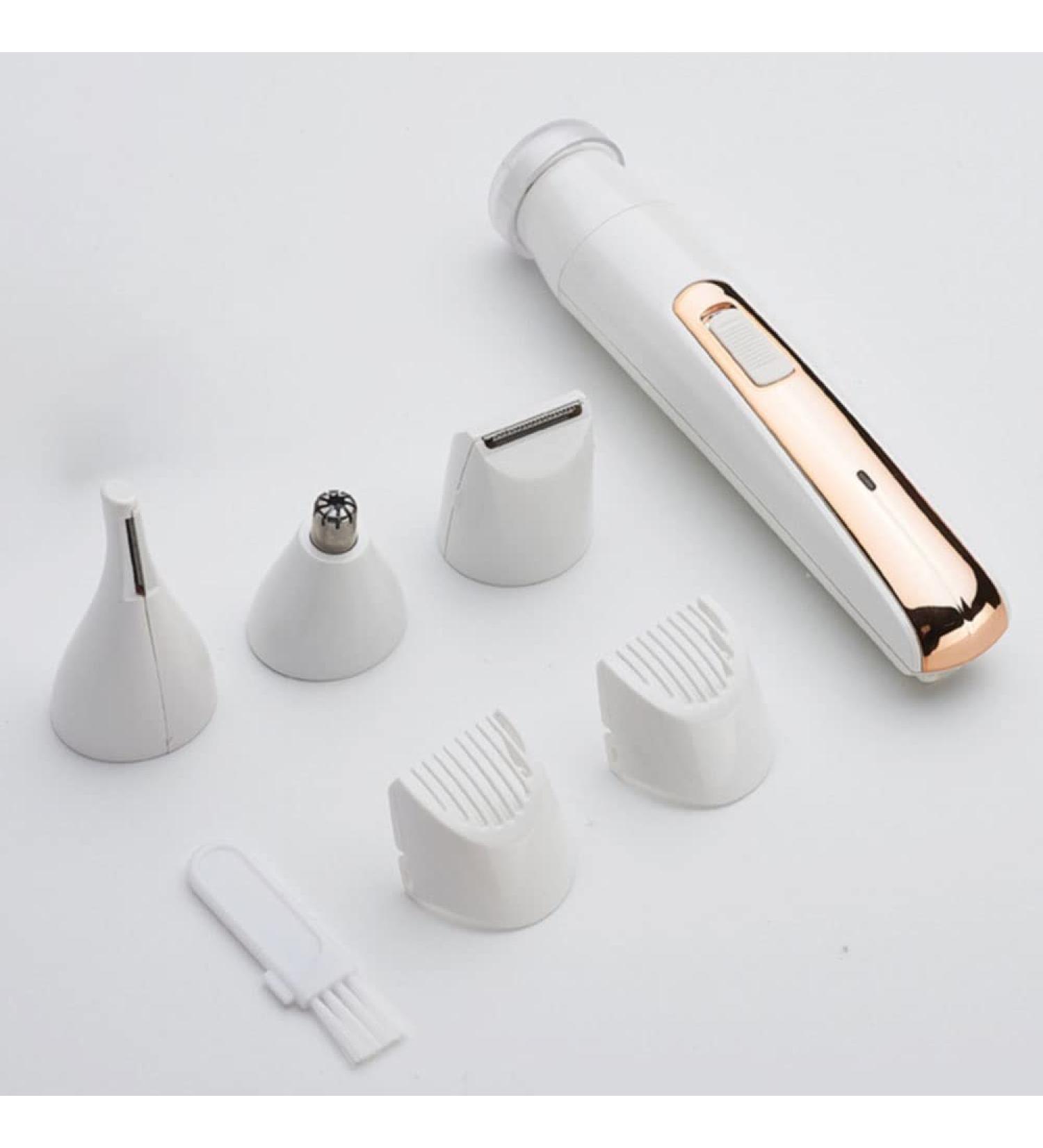 Buy Multifunctional USB Rechargeable Eyebrow Trimmer - Portable Electric Hair Removal for Travel & Work - Buy Online on SooperMarket.com