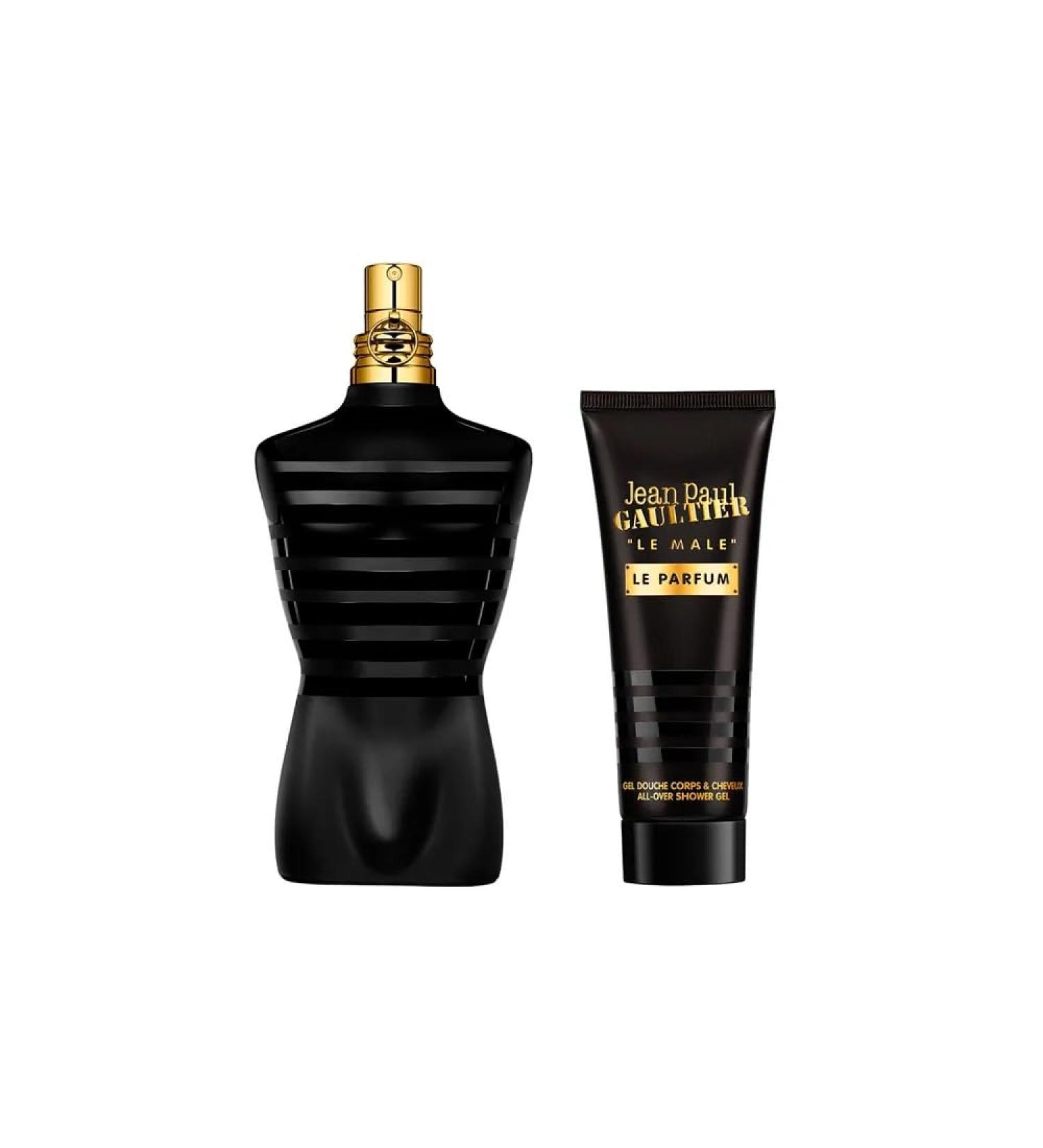 Jean Paul Gaultier Le Male Perfume Mens Gift Set - Eau de Parfum Spray 125 ml + JPG Shower Gel 75 ml - HARD BOX - Buy Online on SooperMarket.com