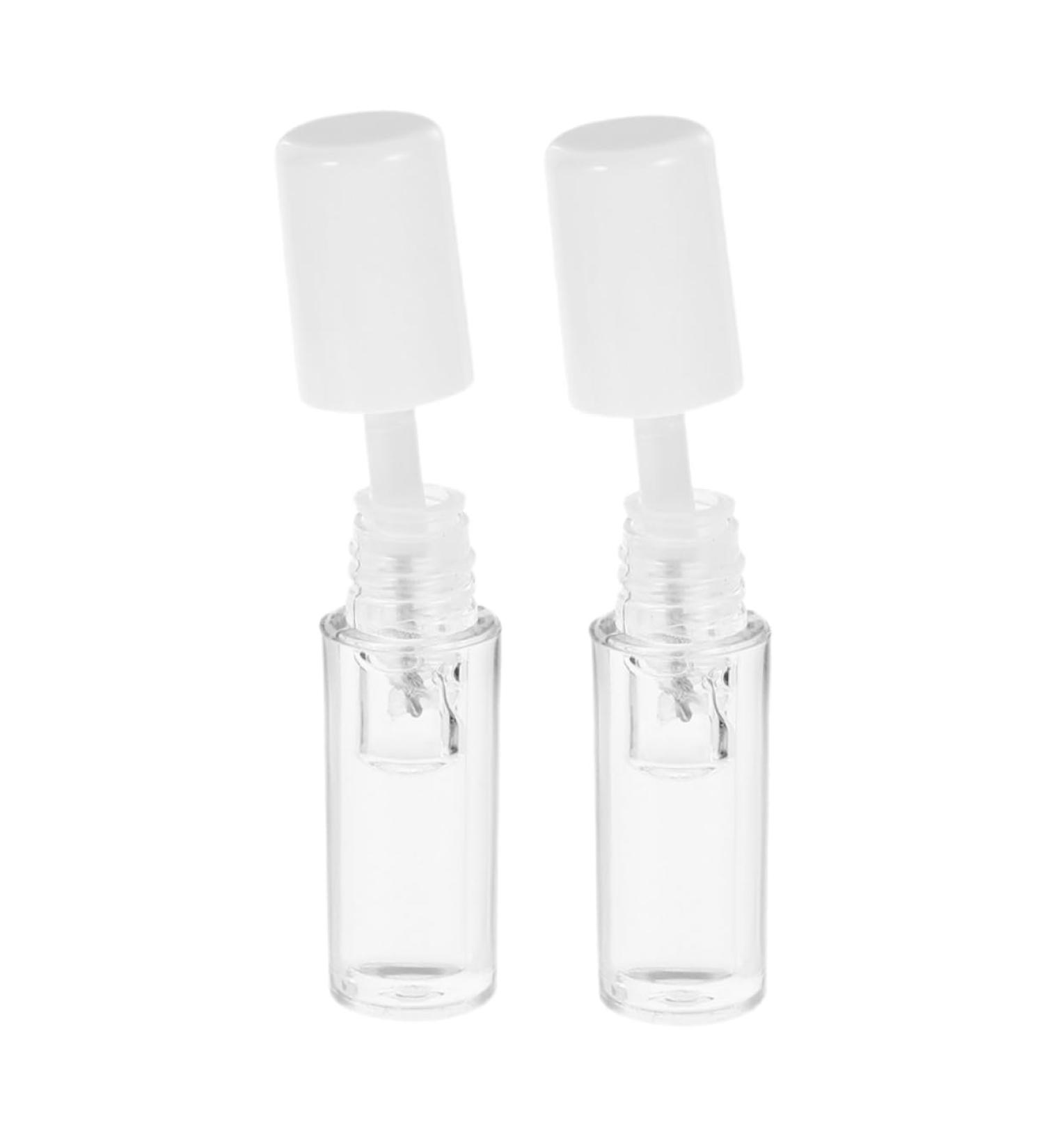 WOONEKY 2pcs Eyelash Raincoat Tubular Mascara Gels Clear Raincoat Clear Rain Coat Transparent Plastic - Buy Online on SooperMarket.com
