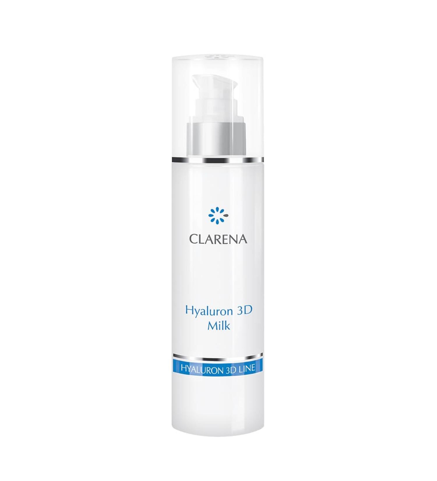 Clarena Hyaluron 3D Ultra Moisturising Cleansing Milk for Make Up Removal 200ml - Buy Online on SooperMarket.com