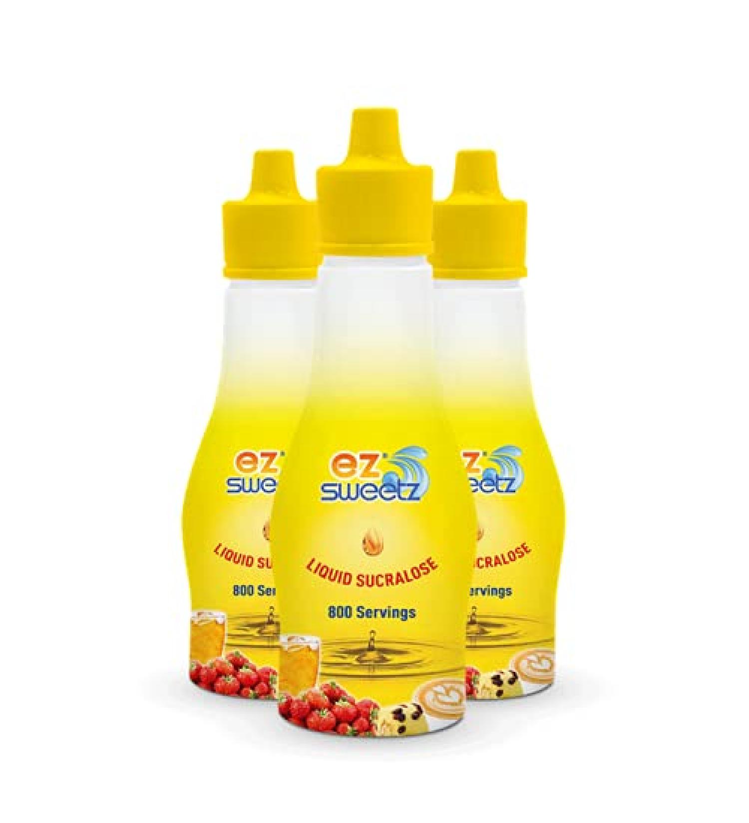 EZ-Sweetz Liquid Sweetener 2.0oz - 800 Servings/Bottle (Original 3 Pack) - 2 Fl Oz (Pack of 3) - Buy Online on SooperMarket.com