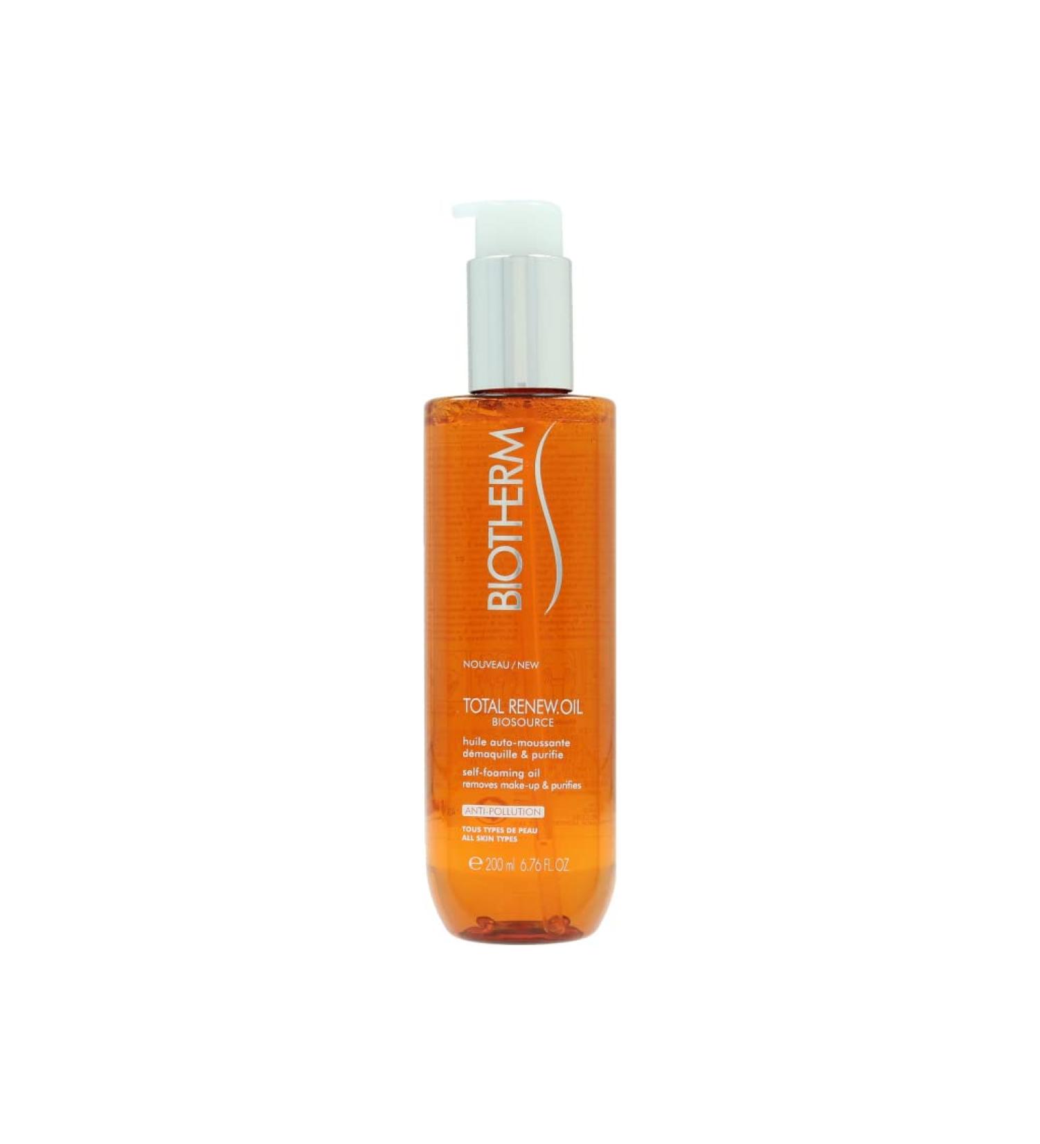 Buy Biotherm Biosource Total Renew Self-Foaming Oil 6.76 oz International Shipping Available | Best Skincare Solution - Buy Online on SooperMarket.com
