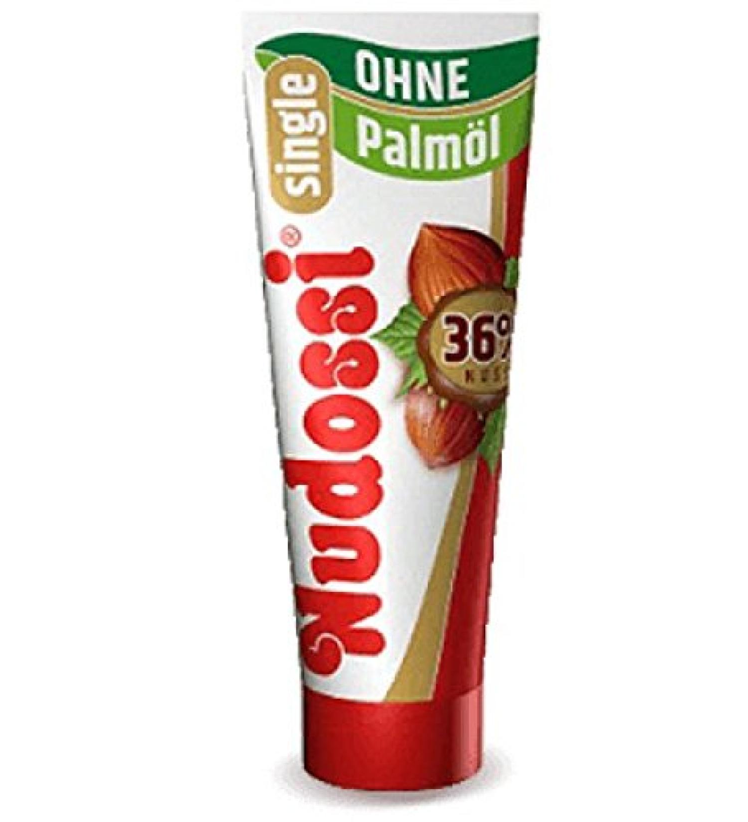 Nudossi spread without palm oil tube 185 g