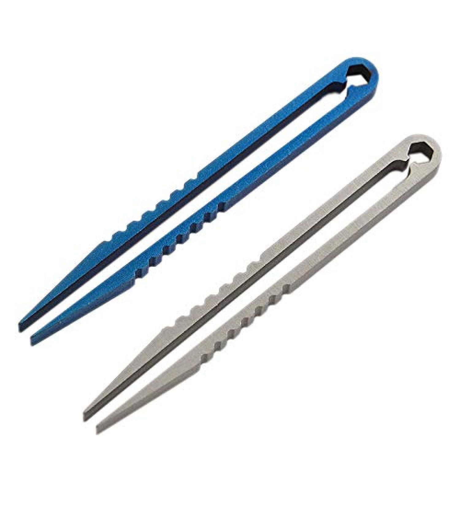 Dawafit Mini Tweezers Titanium Portable Titanium Tweezers Camping Outdoor Travel Mini Tool - Buy Online on SooperMarket.com