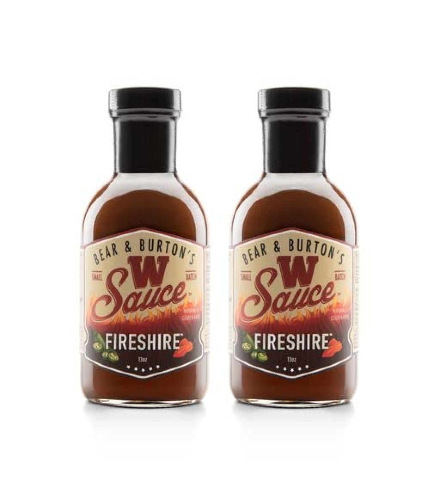 Bear & Burton's W Sauce Fireshire - 2 Pack - Buy Online on SooperMarket.com