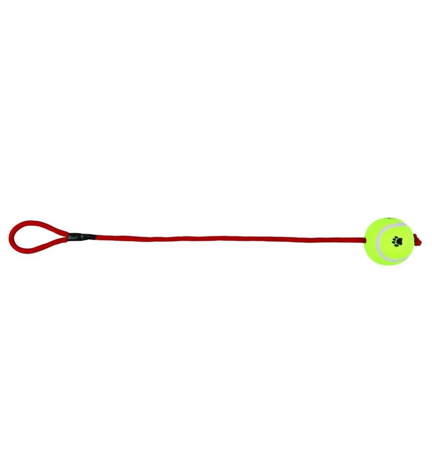Trixie Tennis Ball on a Rope 50 x 6 cm - Pack of 1