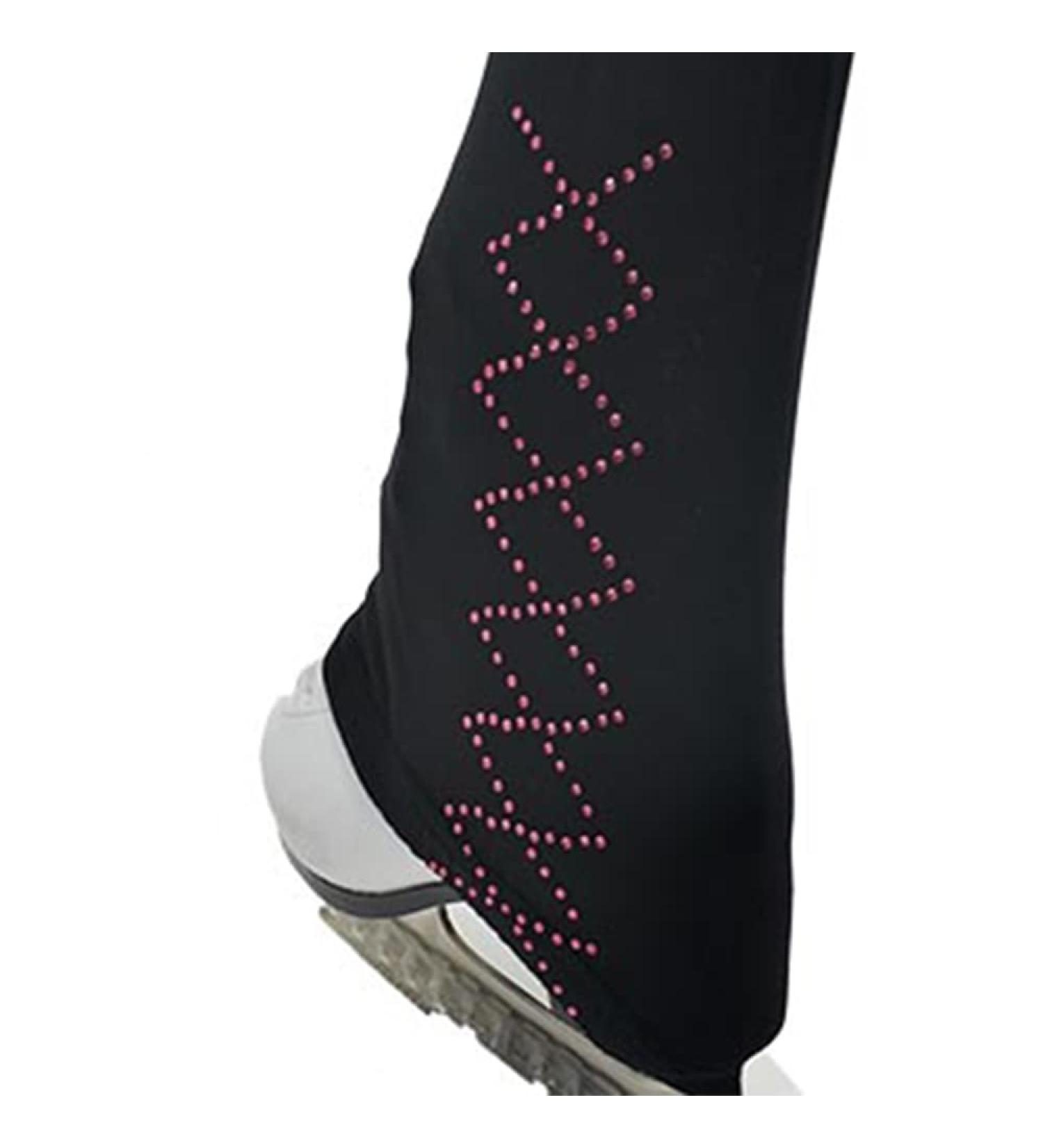 UniqGarb Polartec Ice Figure Skating Pants Red Pink Purple - Child M (8-10) - Buy Online on SooperMarket.com