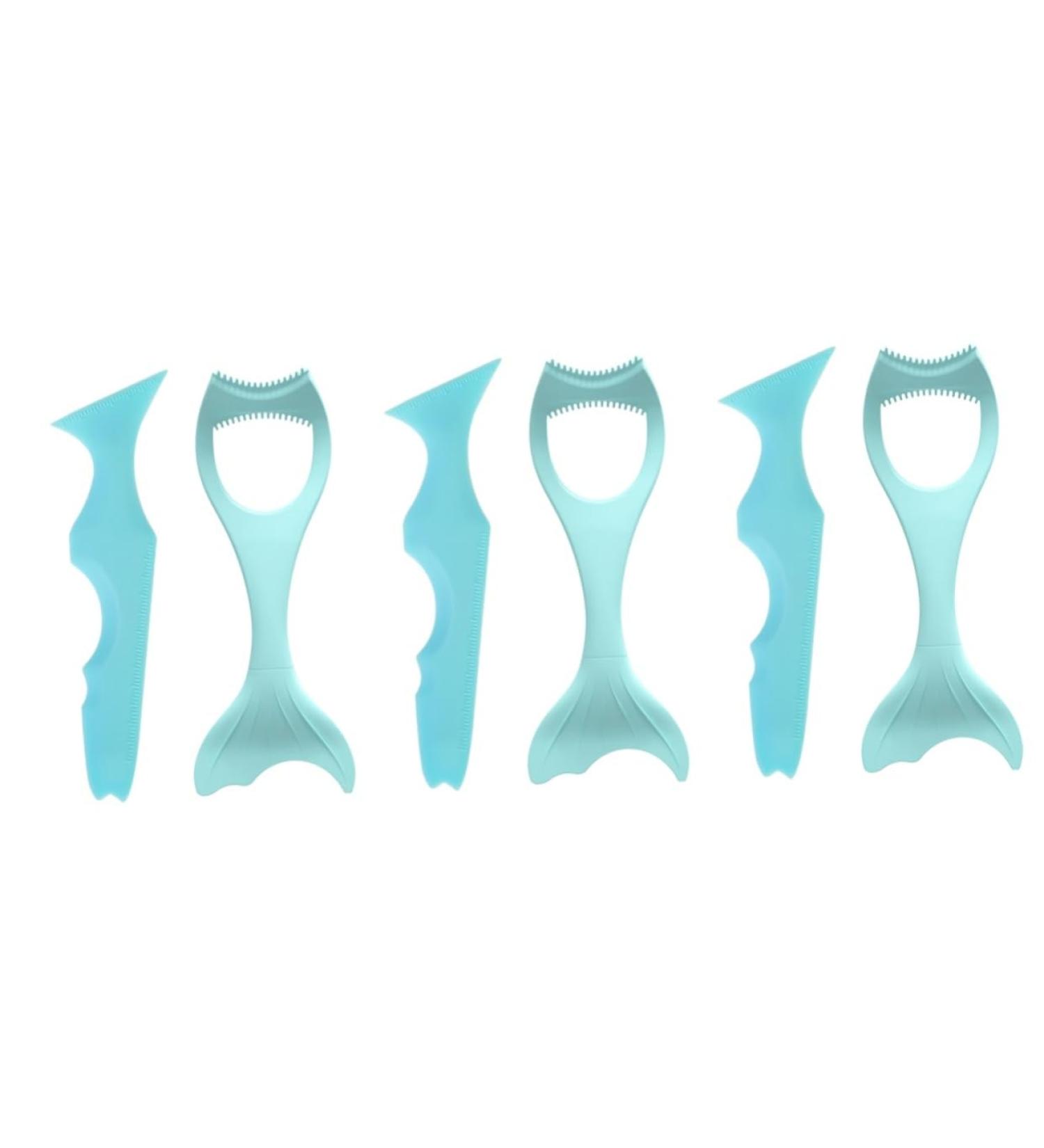 MAGICLULU 6 Pcs Make up Tools for Eyes Mascara Guard Silicone Mold Makeup Lipstick Heating - Buy Online on SooperMarket.com