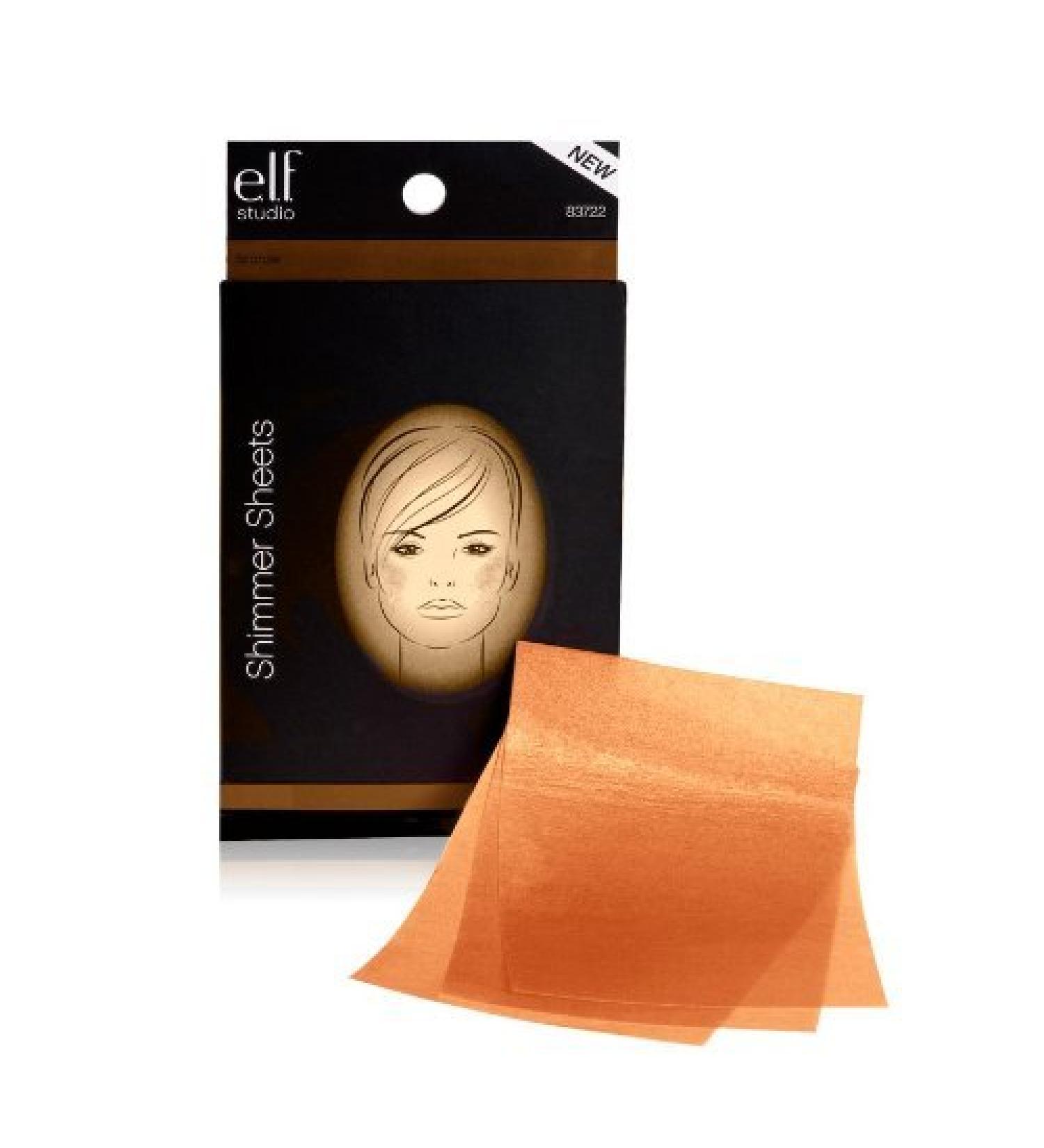e.l.f. Shimmer Sheets Bronze 20 Count