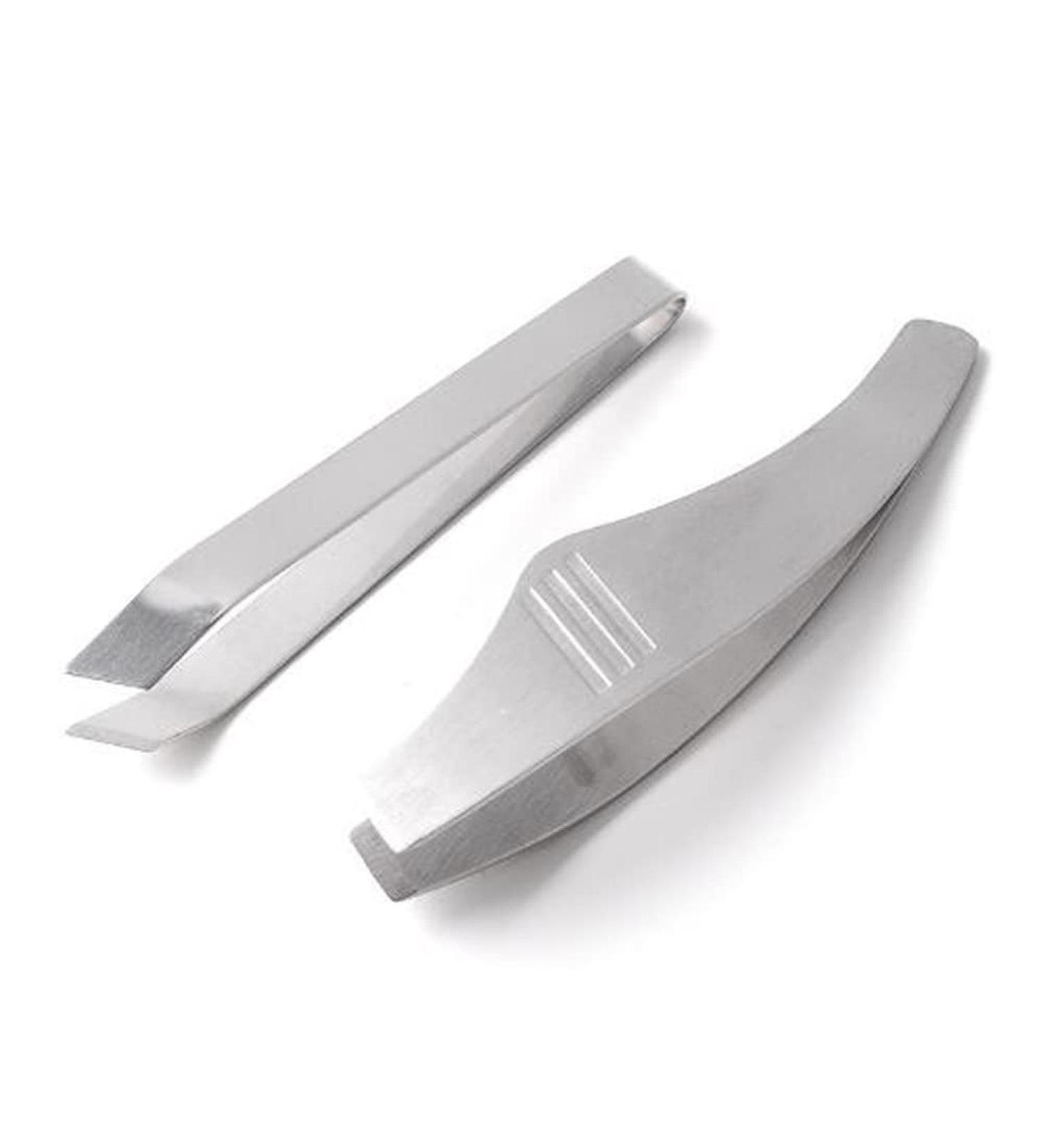 ARFUKA Fish Bone Tweezers Remover Stainless Steel Flat and Slant Tweezers Pliers Remover Tool Fish Bones and Meat Hair 2 Pack - Buy Online on SooperMarket.com