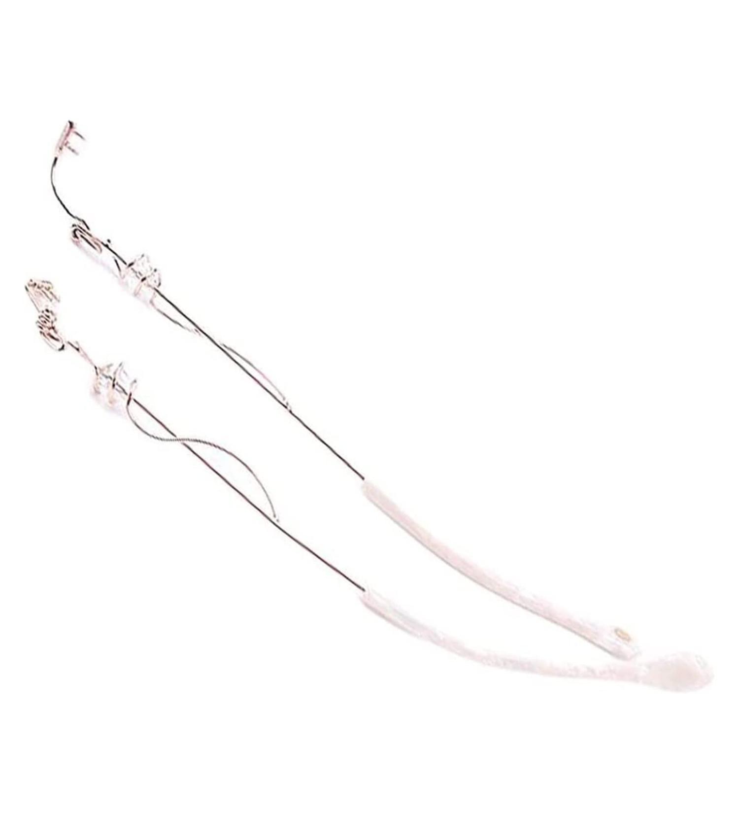 Ranara Replacement Glasses End Tips - Pink Borderless Glasses Legs & Accessories Rhinestone Brembes 2-Hole Brackets - International Shipping Available - Buy Online on SooperMarket.com