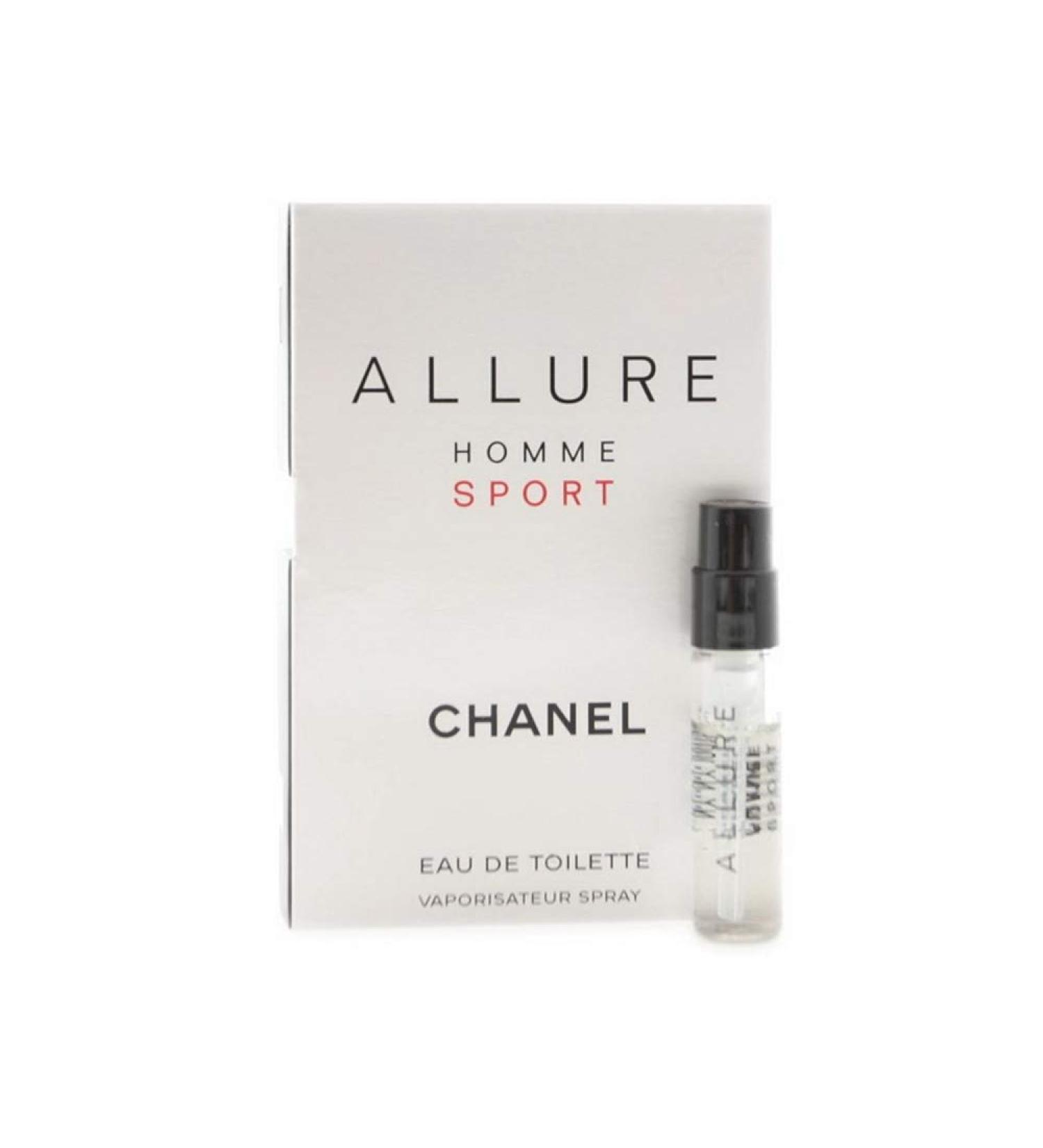 Chanel Allure Homme Sport For Men Eau de Toilette Sample Cedar Orange 0.05 Fl Oz (Pack of 1)