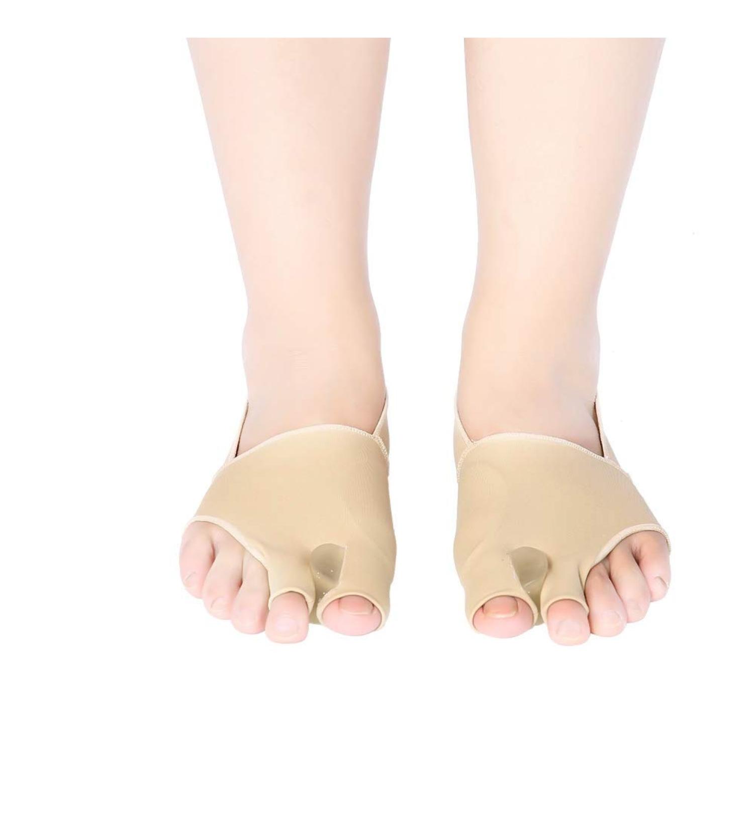 Schellen Bunion Corrector Kit for Women & Men - Hallux Valgus Pad Sleeves for Day & Night Relief (Size L 40-45) - Buy Online on SooperMarket.com