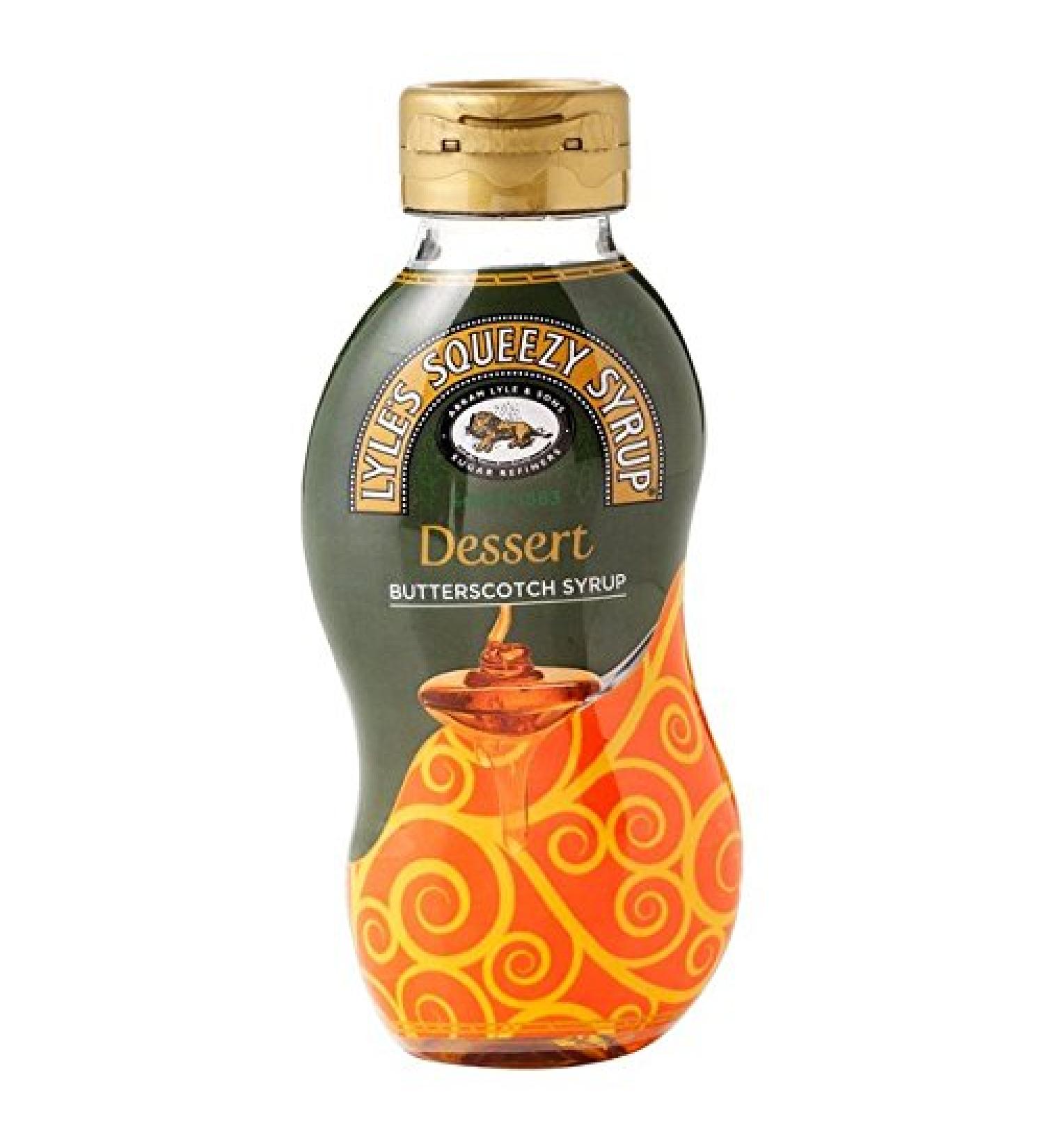 Lyle's Squeezy Butterscotch Syrup 325g