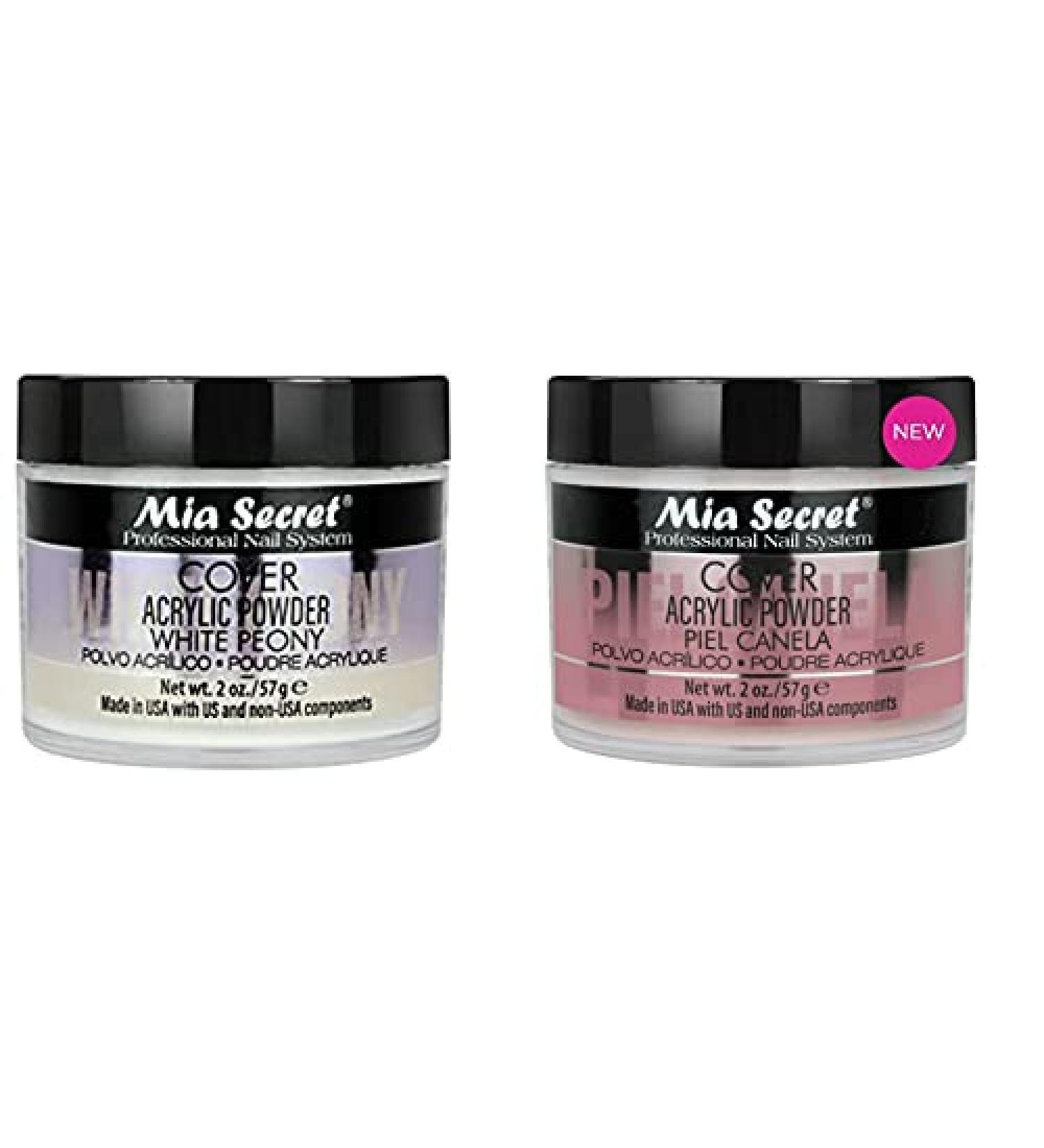 Mia Secret - COVER POWDER (WHITE PEONY + PIEL CANELA) 2 oz