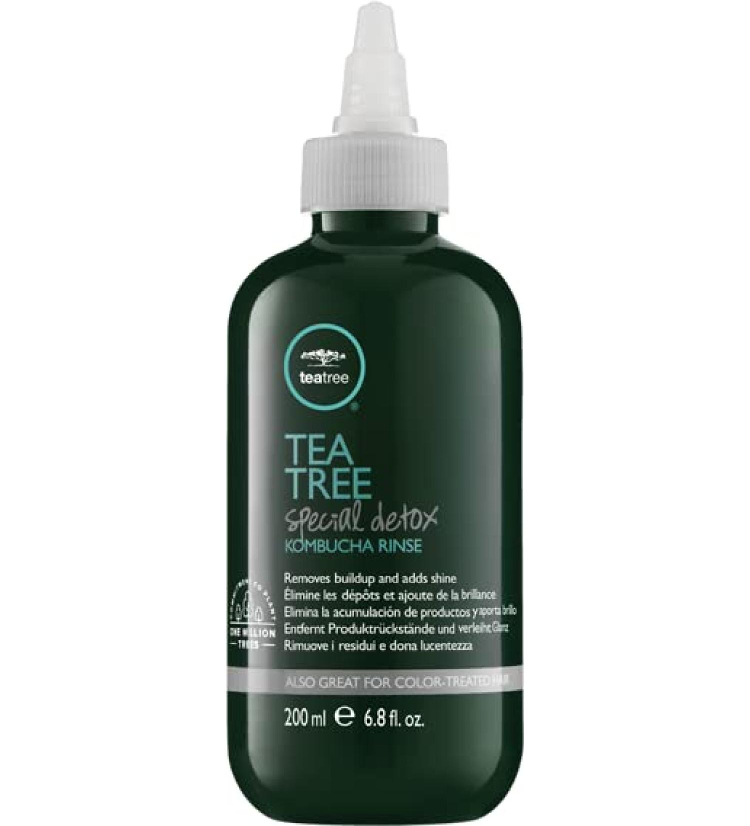 Tea Tree Special Detox Kombucha Rinse 6.8 fl. oz. | Removes Buildup & Adds Shine | For All Hair Types - Buy Online on SooperMarket.com