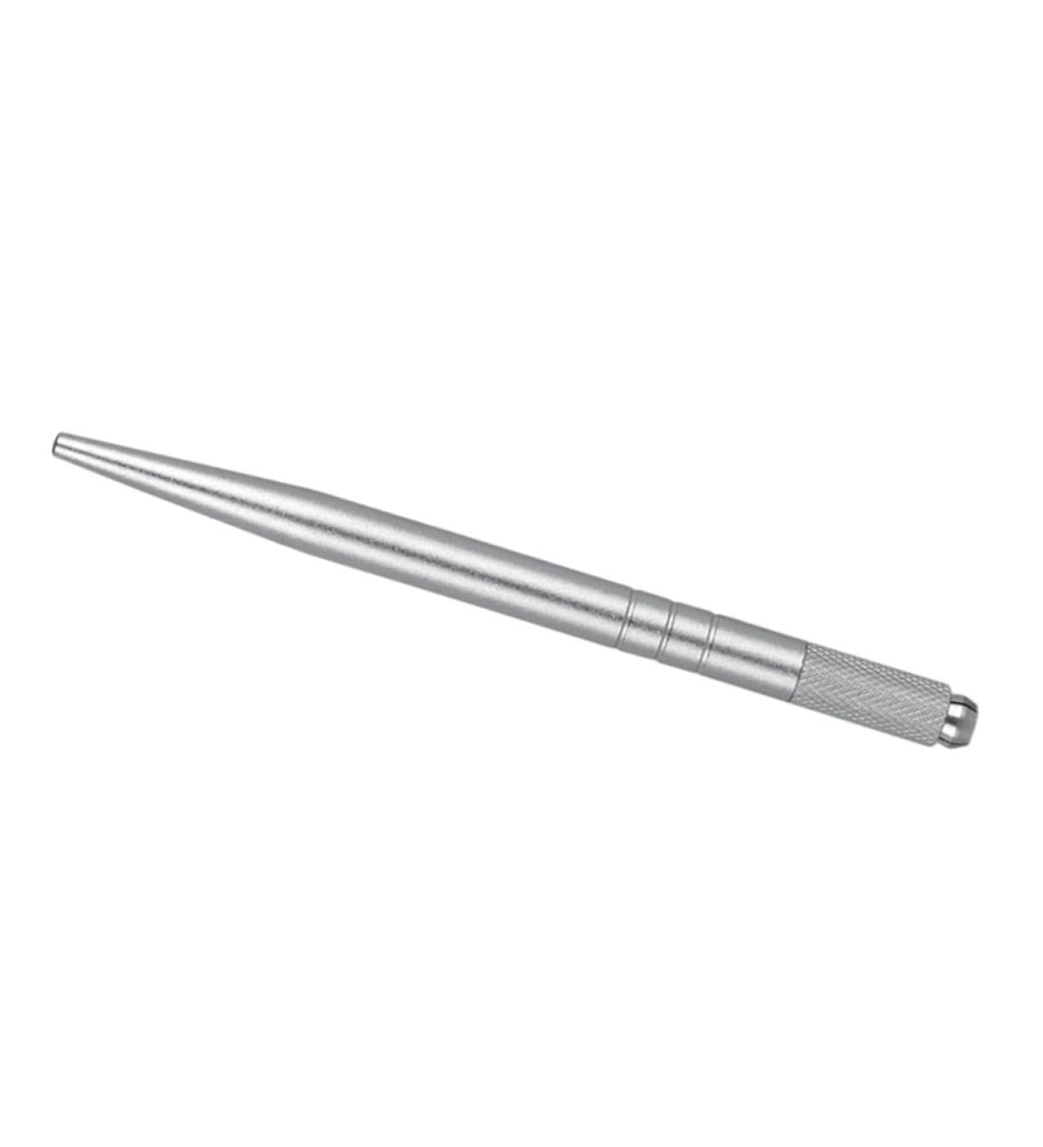 NOLITOY 1pc Slender Multifunction Single-end Pointed Pen Embroidery Eyebrow Thin Manual Silver - Buy Online on SooperMarket.com