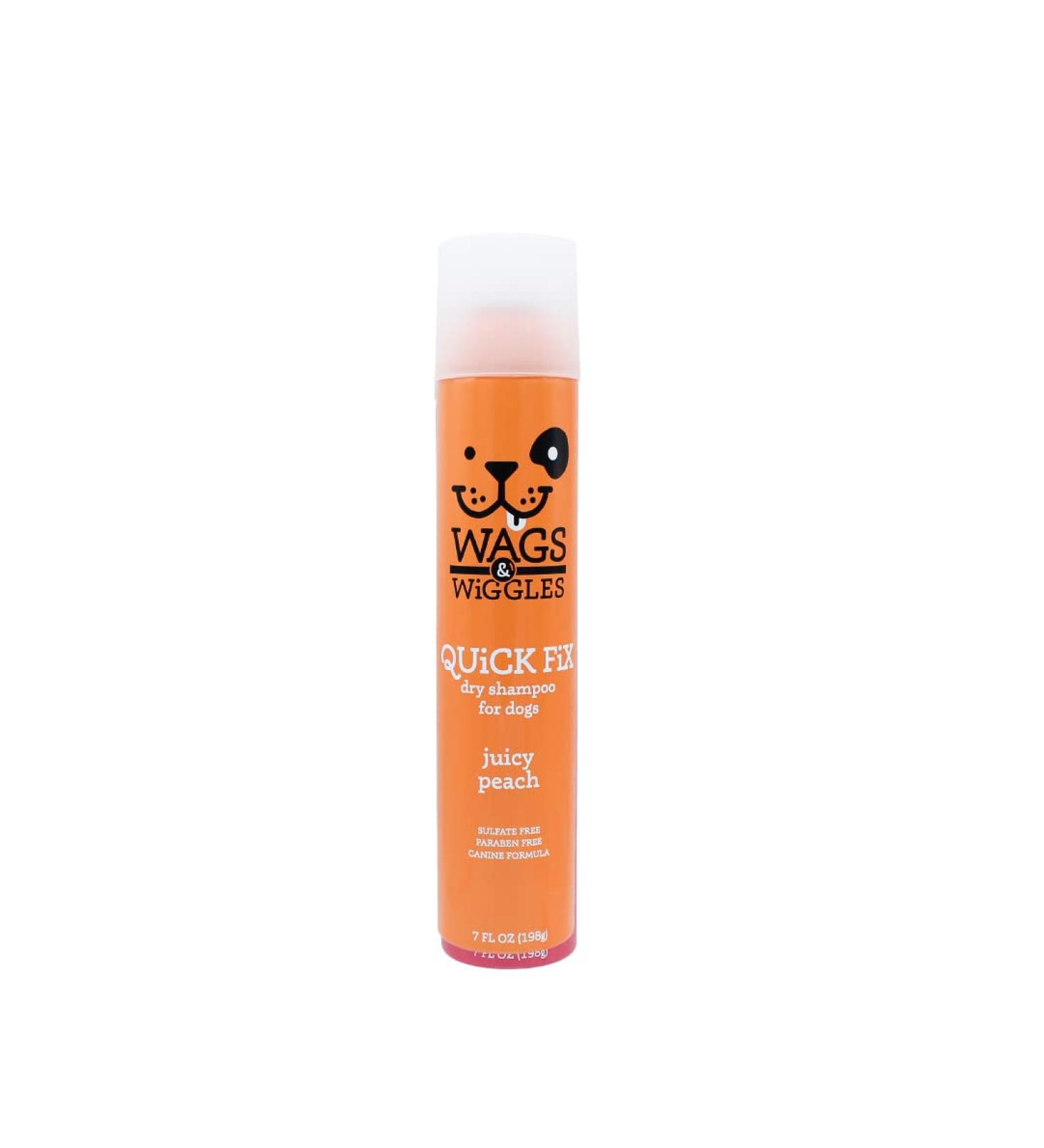Wags & Wiggles Juicy Peach Dog Grooming Spray | Dry Shampoo & Cologne for Dogs - Buy Online on SooperMarket.com
