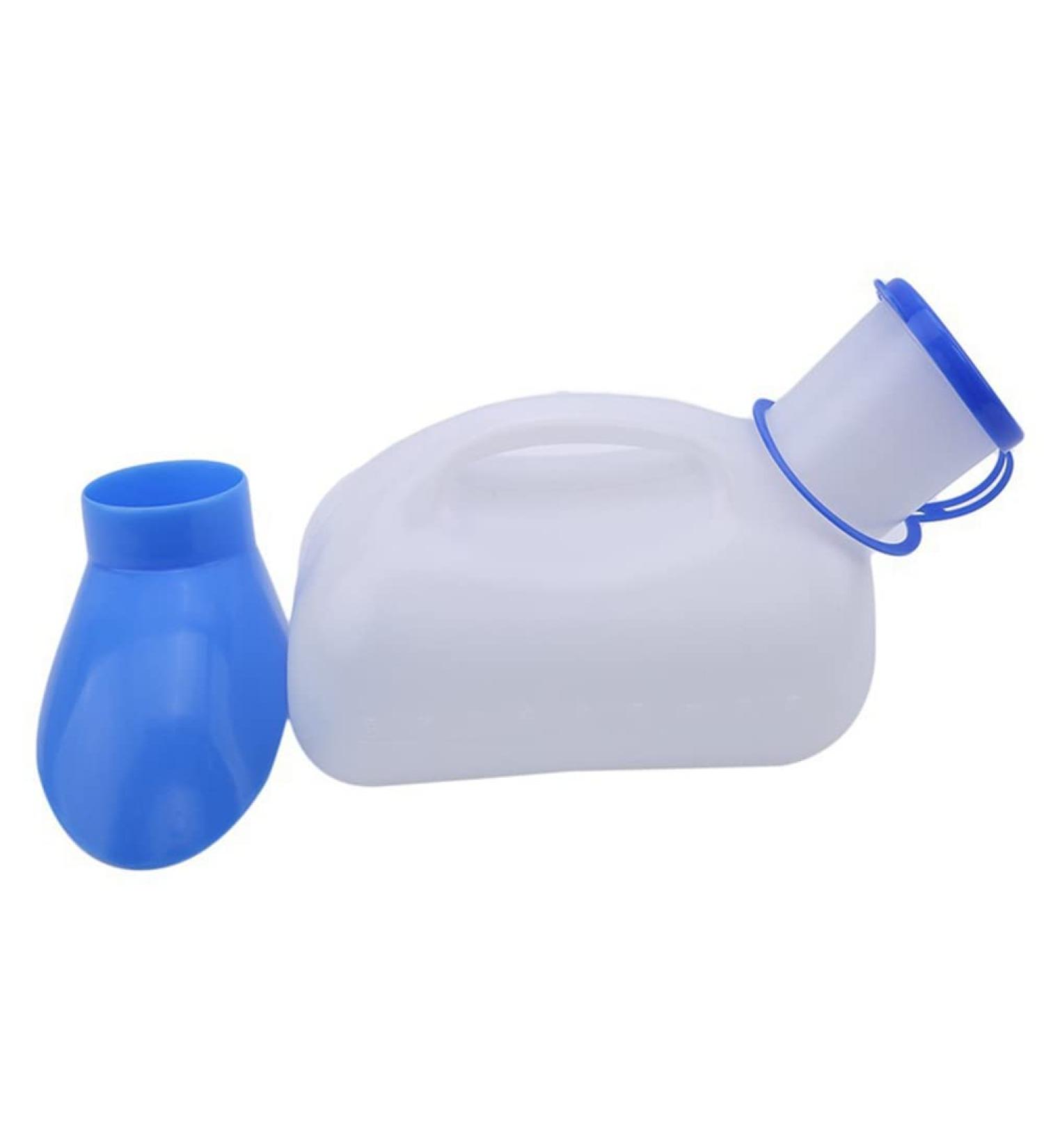 Knadgbft 1000Ml Mobile Toilet for Car Travel Universal Urinal for Men and Women Portable Urinal Leak Proof Covered Handle Outdoor - Buy Online on SooperMarket.com
