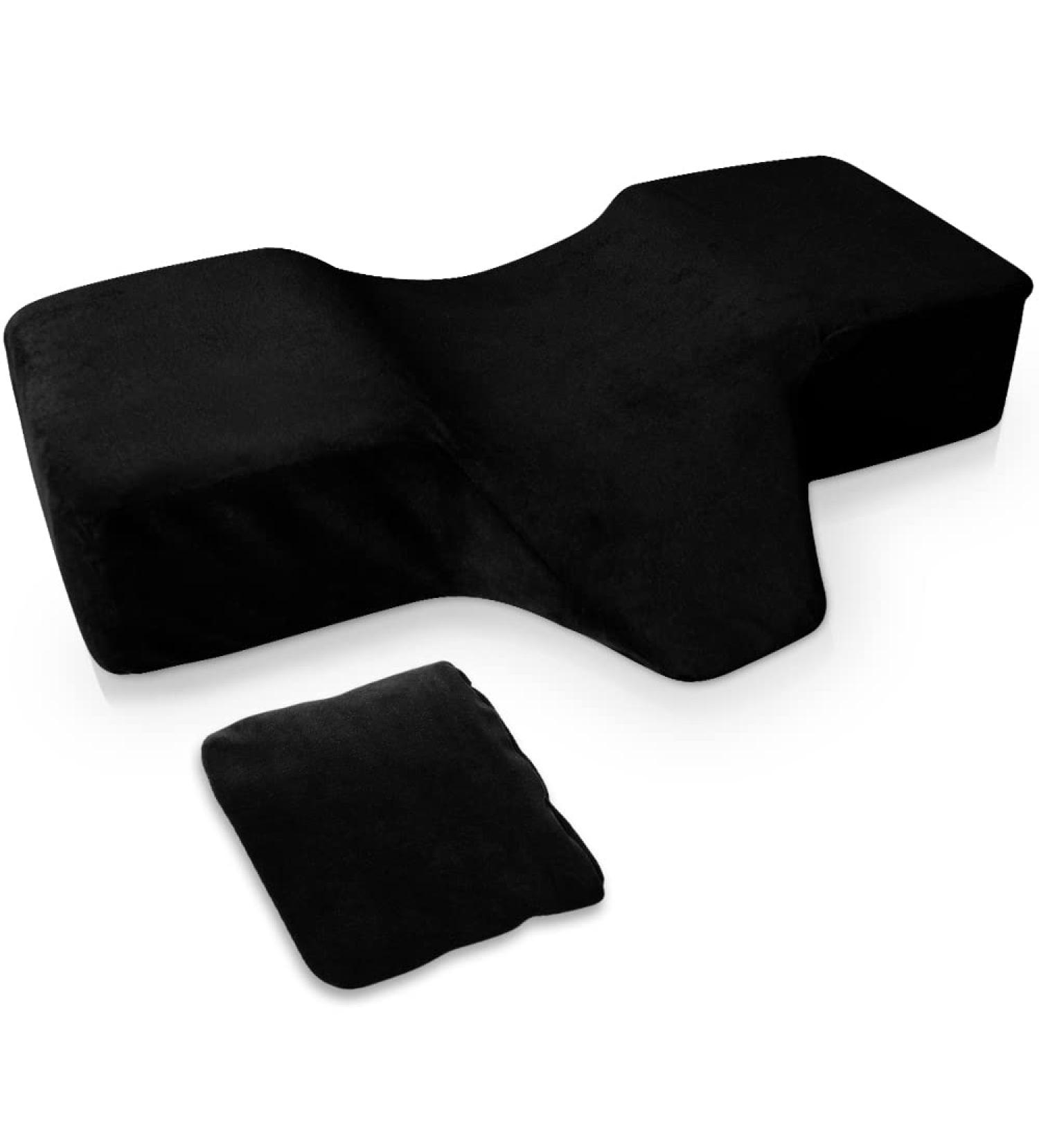 Navizam Memory Foam Lash Pillow for Eyelash Extensions + Extra Case - Ergonomic Neck Support - Buy Online on SooperMarket.com