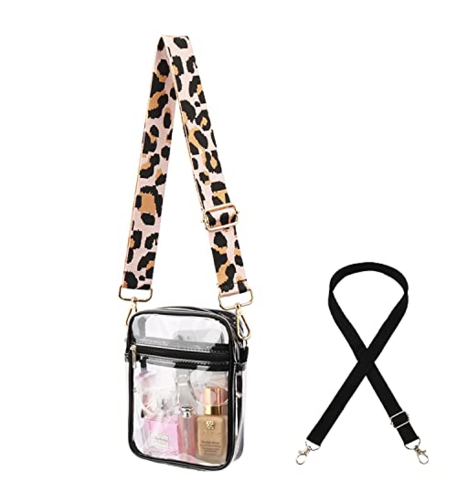 WEDDINGHELPER Clear Crossbody Purse with Inner Pocket - Stadium Approved for Concerts, Festivals, Sports Events - Buy Online on SooperMarket.com