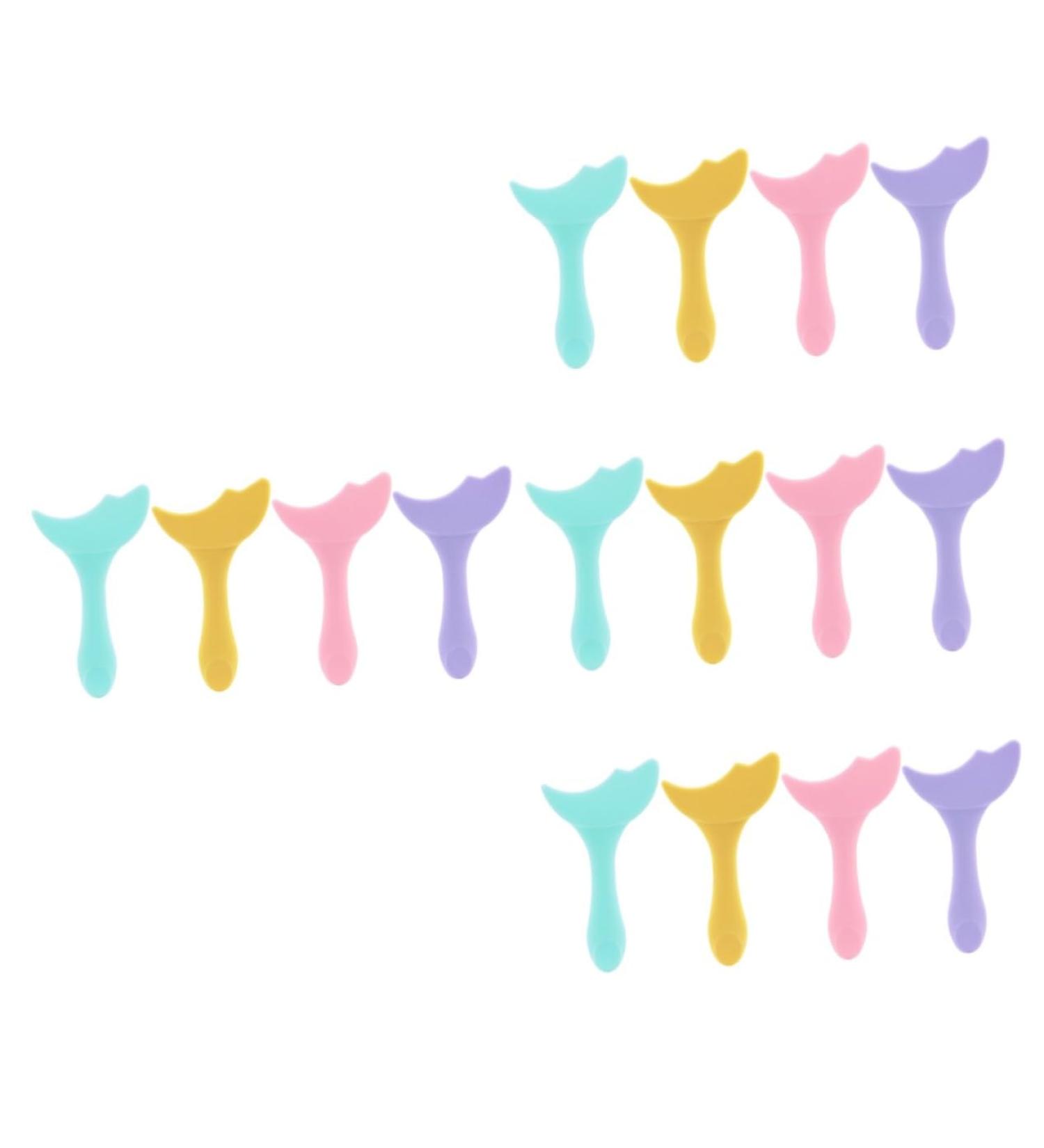 Beavorty 16 Pcs Eyeliner Silicone Molds Eye Makeup Eyeshadow Aid Tool Eyeshadow Stencil Miss Make up - Buy Online on SooperMarket.com