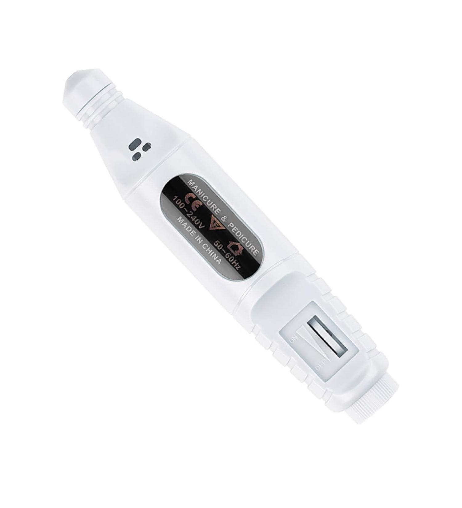 FOMIYES Nail File Drill Professional Acrylic Gel Tool Electric Nail File Acrylic Nails Tools Manicure Polishing Tools Nail Tools Nails Gel Manicure Tool Pen Style Nail White 13.8*2.8cm White - Buy Online on SooperMarket.com