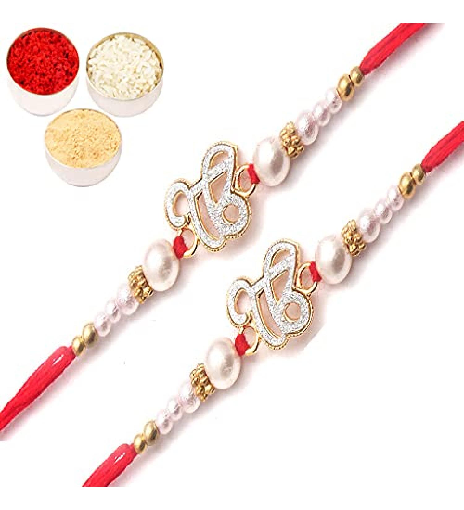 Ghasitaram Gifts Rakhi for Brother Rakhis Online- The Sparkle Of Wahegurujis Love For My Brother rakhi - Buy Online on SooperMarket.com