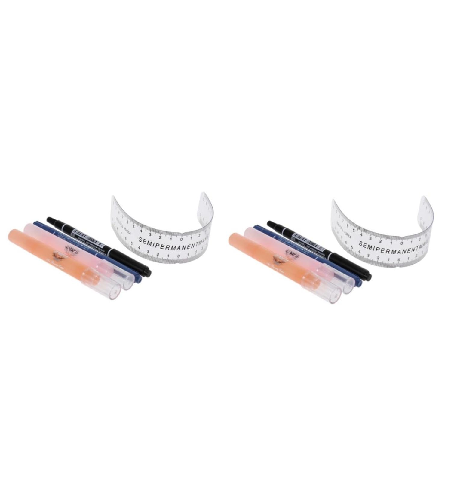 Hemoton 2pcs Eyebow Kit Eyebrow Pen Eyebrow Microblading Kit Disposable - Buy Online on SooperMarket.com