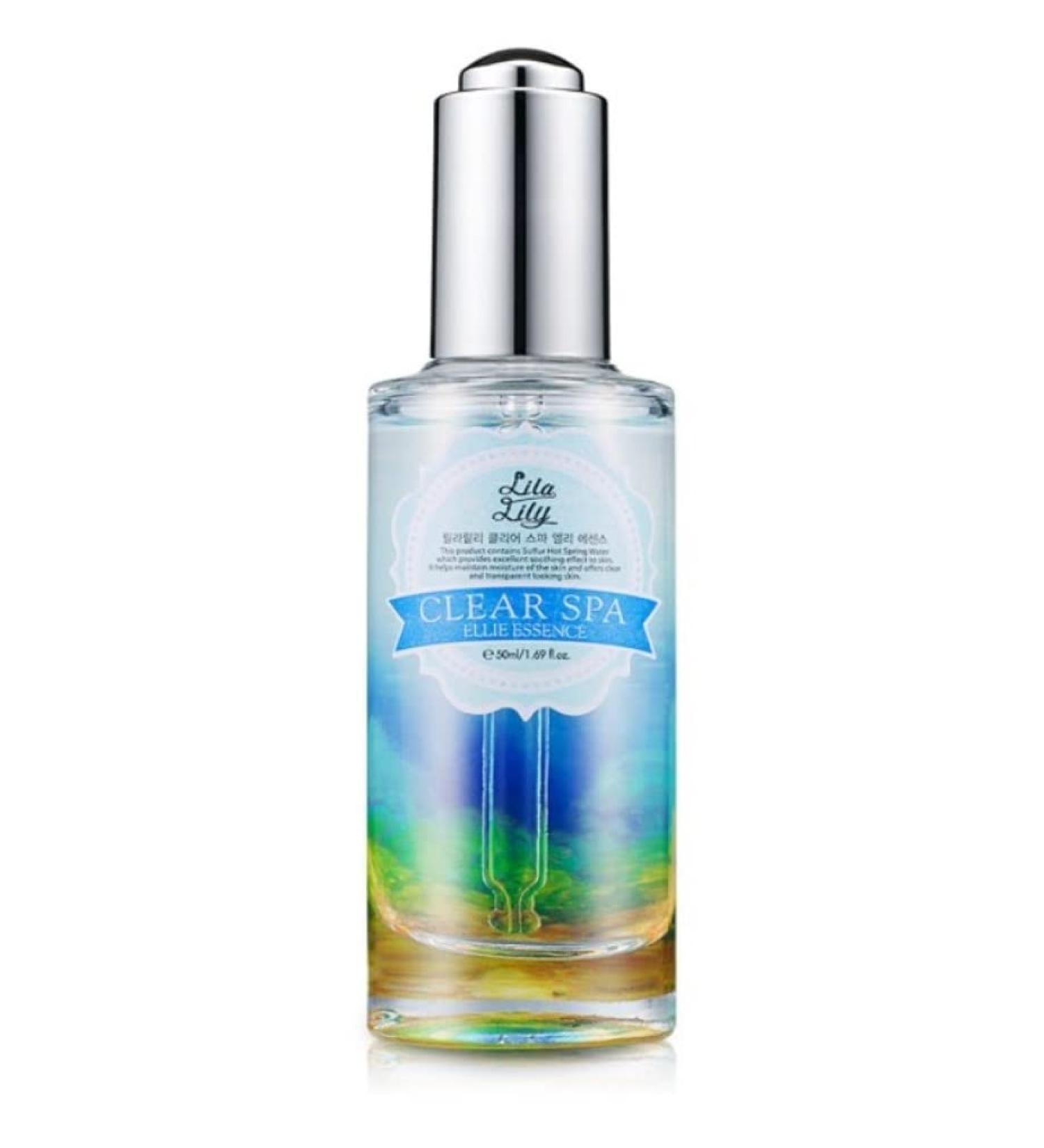  LilaLily Clear Spa Essence | Sebum Control Serum for Oily Skin | Retain Moisture & Hydrate | Korea Beauty Face Care 50ml - Buy Online on SooperMarket.com