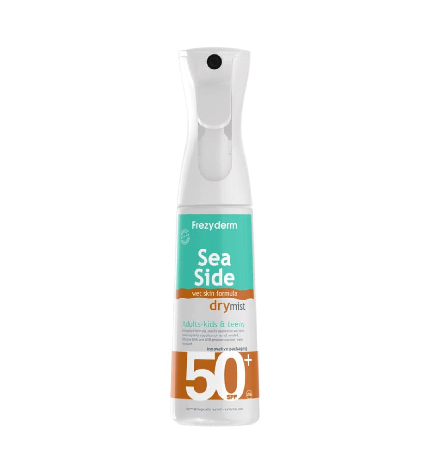 Buy FREZYDERM SEA Side Dry Mist SPF 50+ Lightweight Sunscreen for Ultimate Sun Protection - International Shipping Available - Buy Online on SooperMarket.com