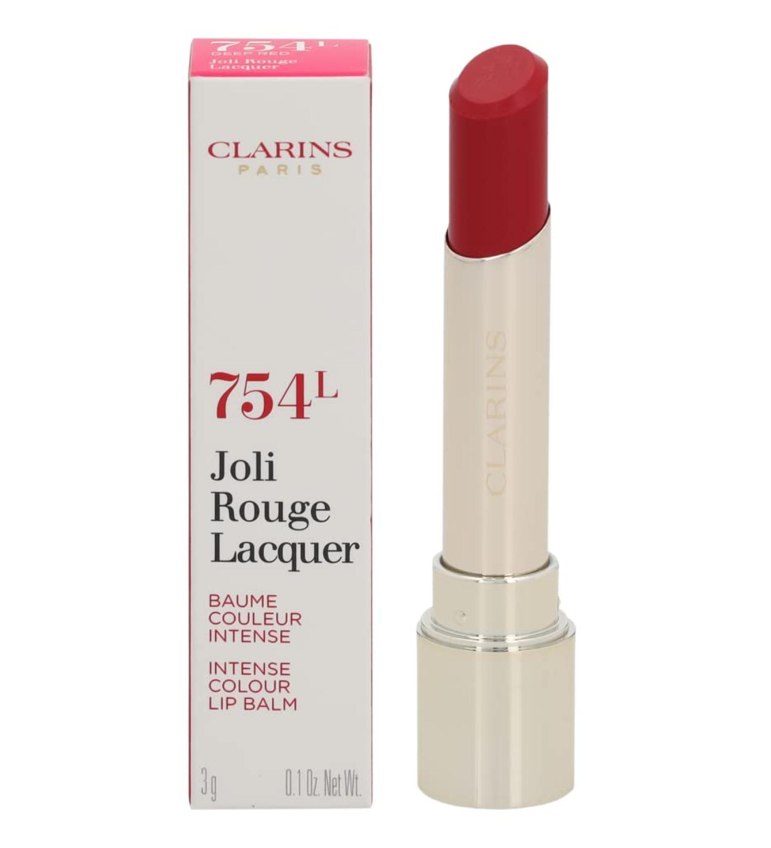 Buy Clarins Joli Rouge Lacquer Lipstick 754L - Vanilla | International Shipping Available - Buy Online on SooperMarket.com
