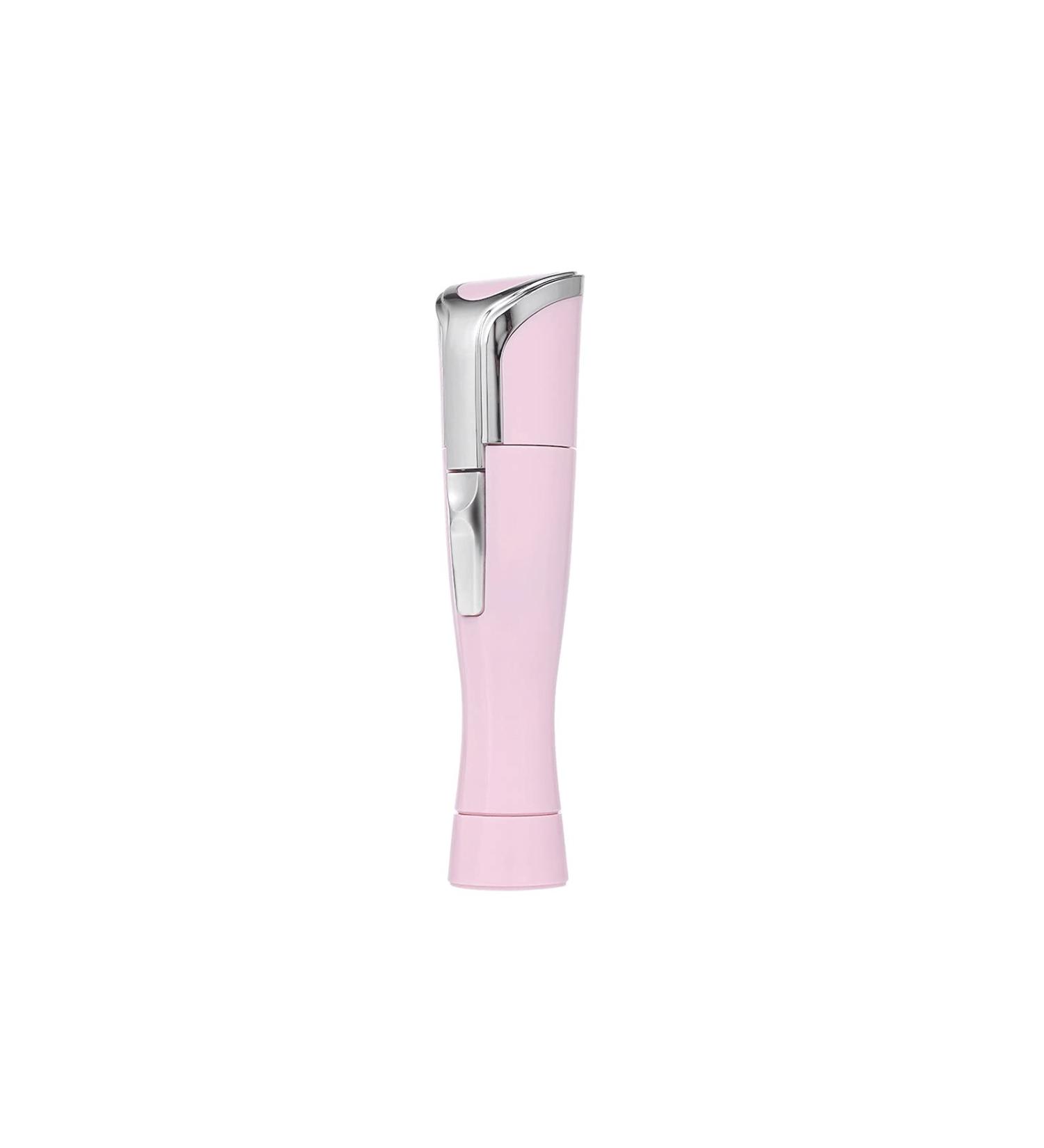 TEMKIN Pink 4-in-1 Nose Hair Trimmer - Portable Electric Ear Nose Beard & Eyebrow Hair Trimming Kit | International Shipping Available - Buy Online on SooperMarket.com