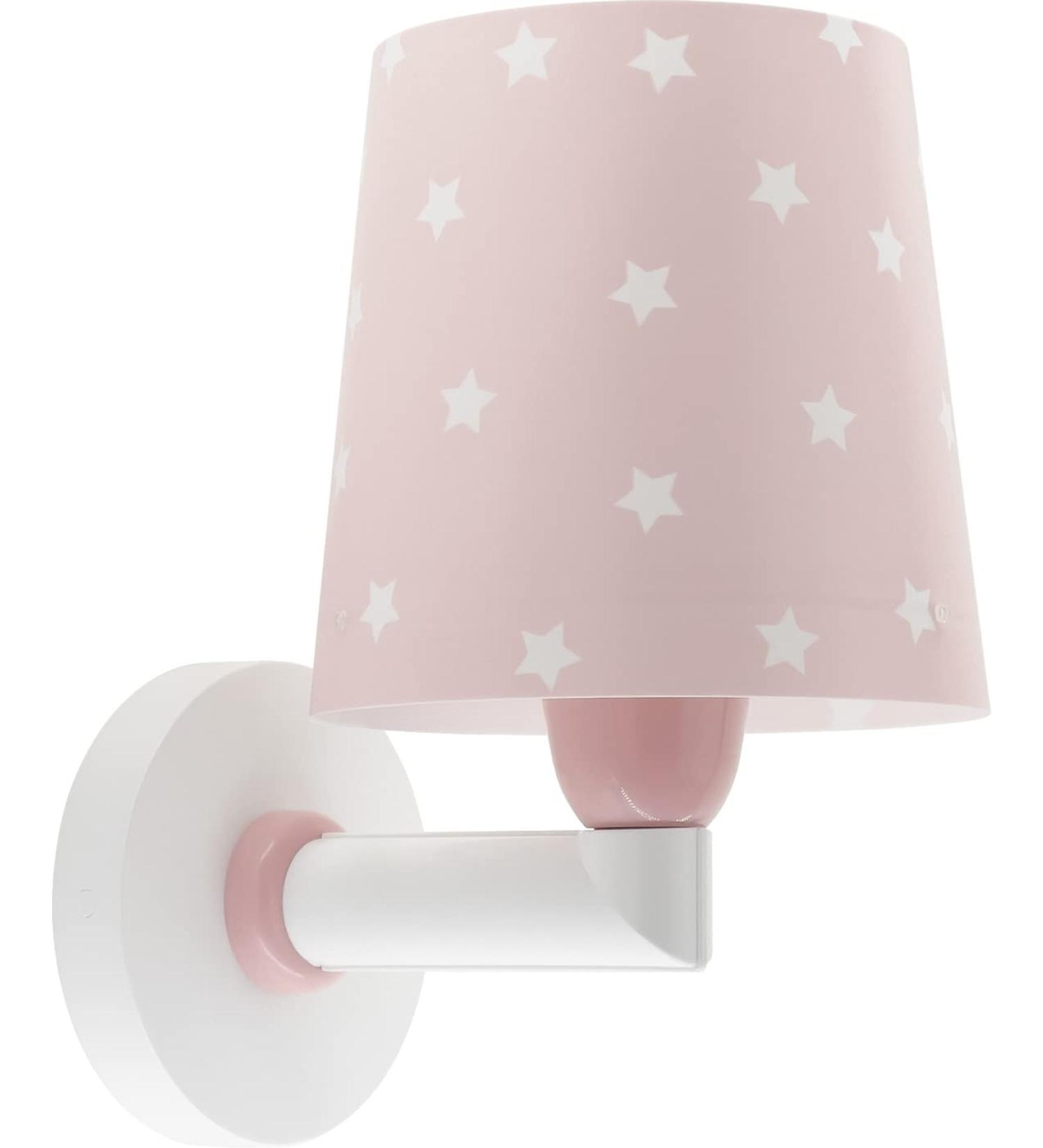 Dalber Children's Wall Lamp - Pink Cloud & Star Light for Kids' Rooms | E27 Model 82219S - Buy Online on SooperMarket.com