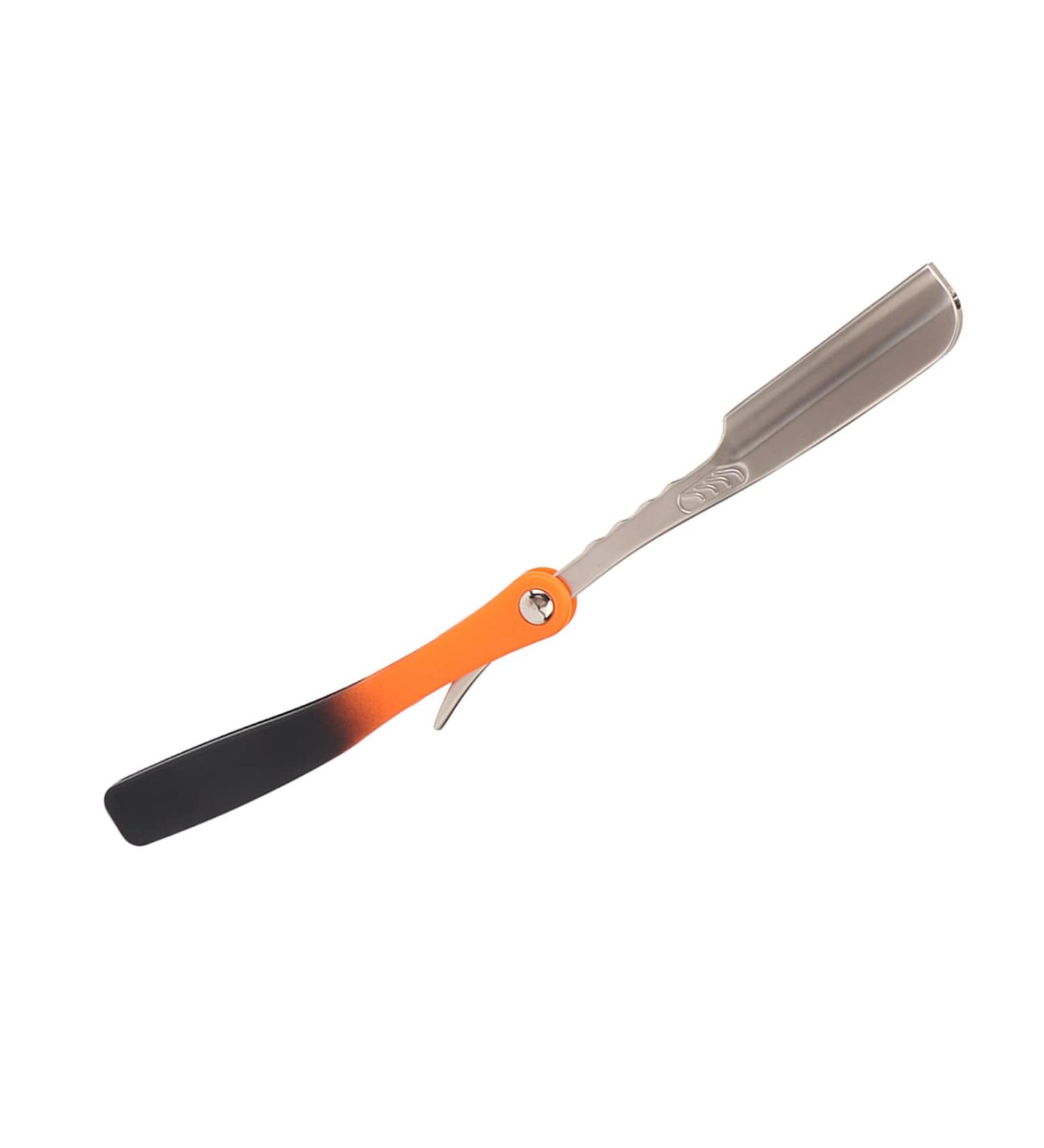 Jauarta Bartklingen Holder Foldable Zinc Alloy Hair Cutting Blade | Professional Portable Design Silver Gradient - Buy Online on SooperMarket.com