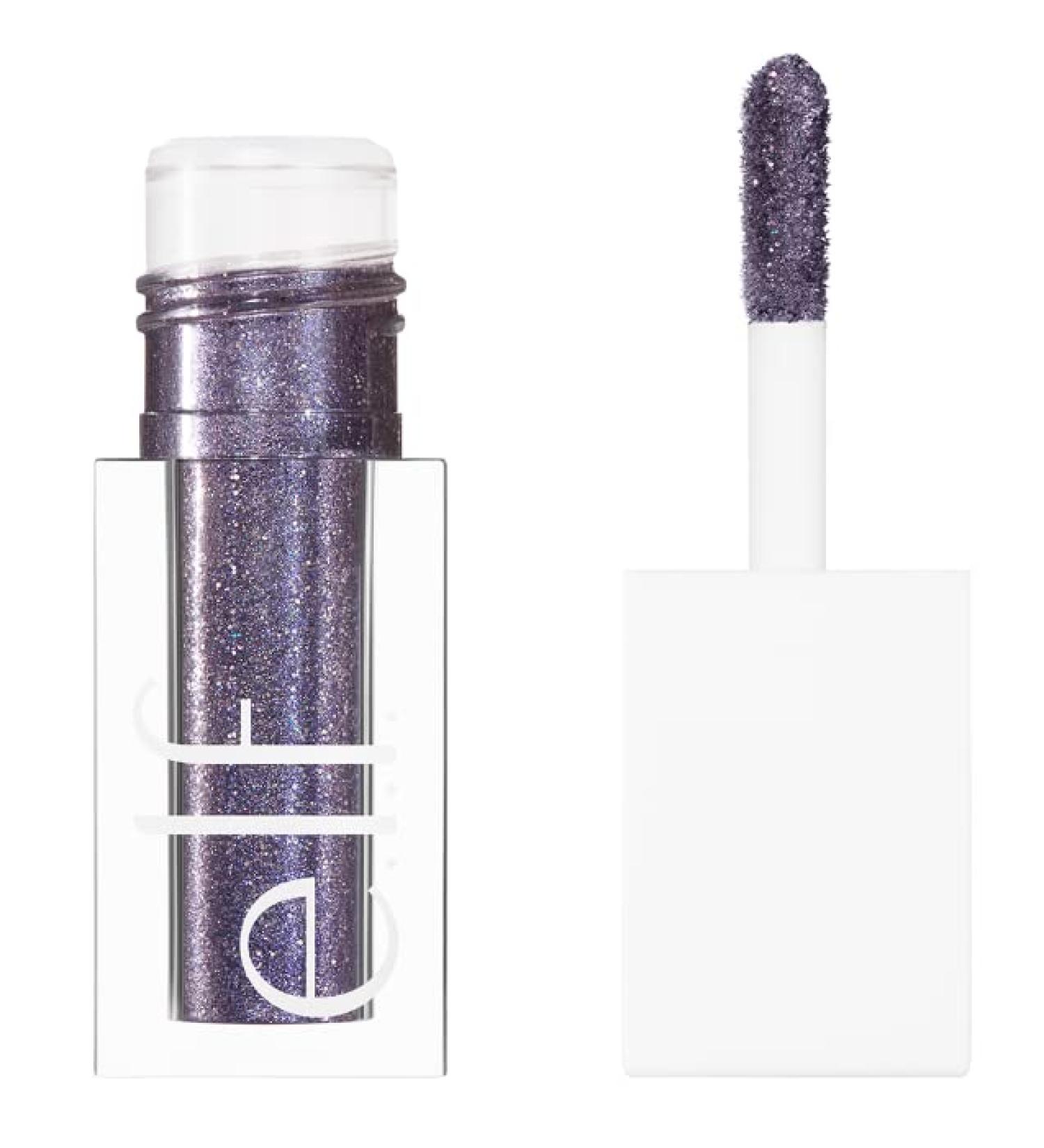 e.l.f. Liquid Glitter Eyeshadow in Purple Reign - Long Lasting Gel-Based Formula for High-Impact Multi-Dimensional Eye Looks - 0.10 Fl Oz - Buy Online on SooperMarket.com