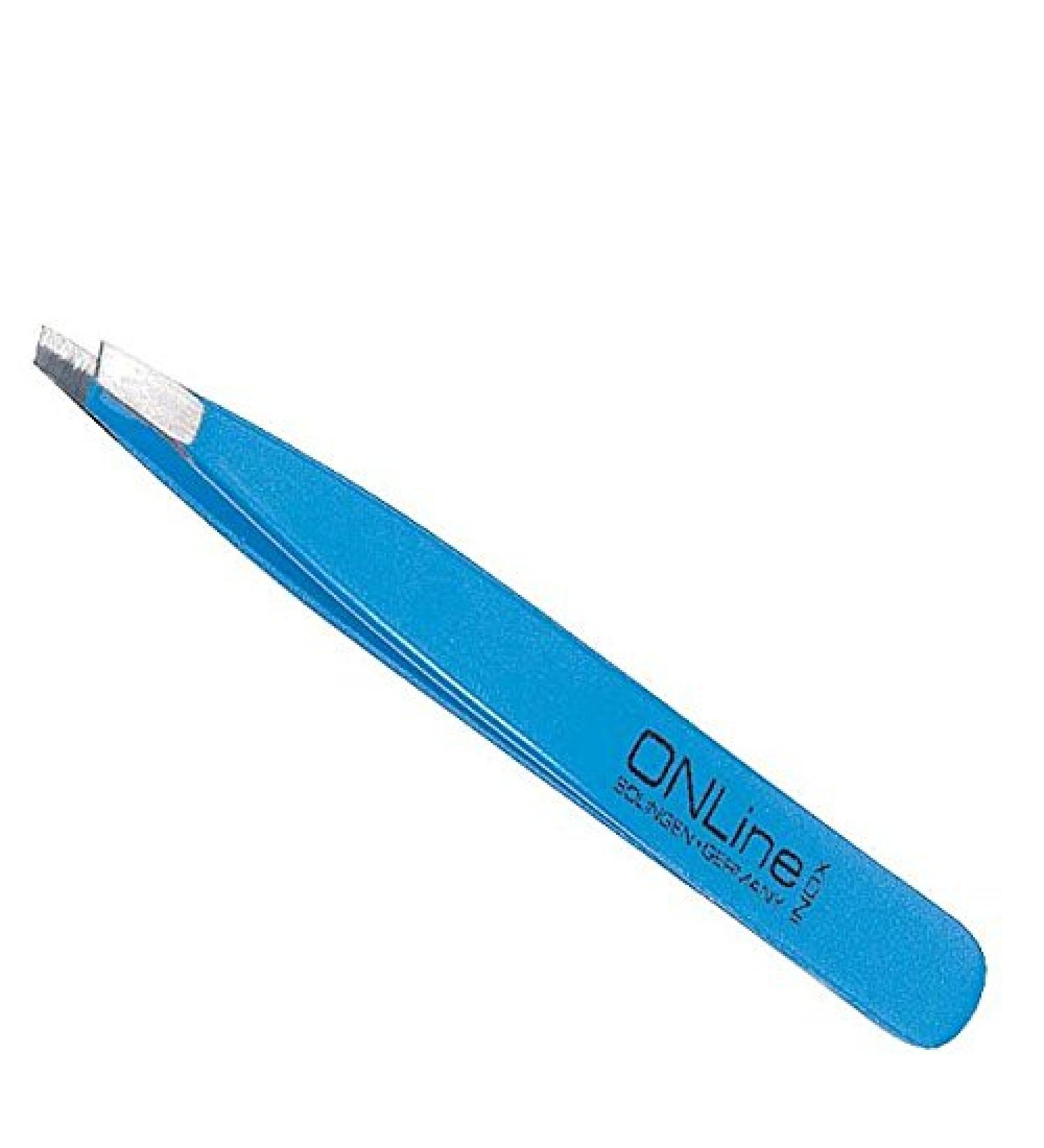 Online tweezers weird inox - blue