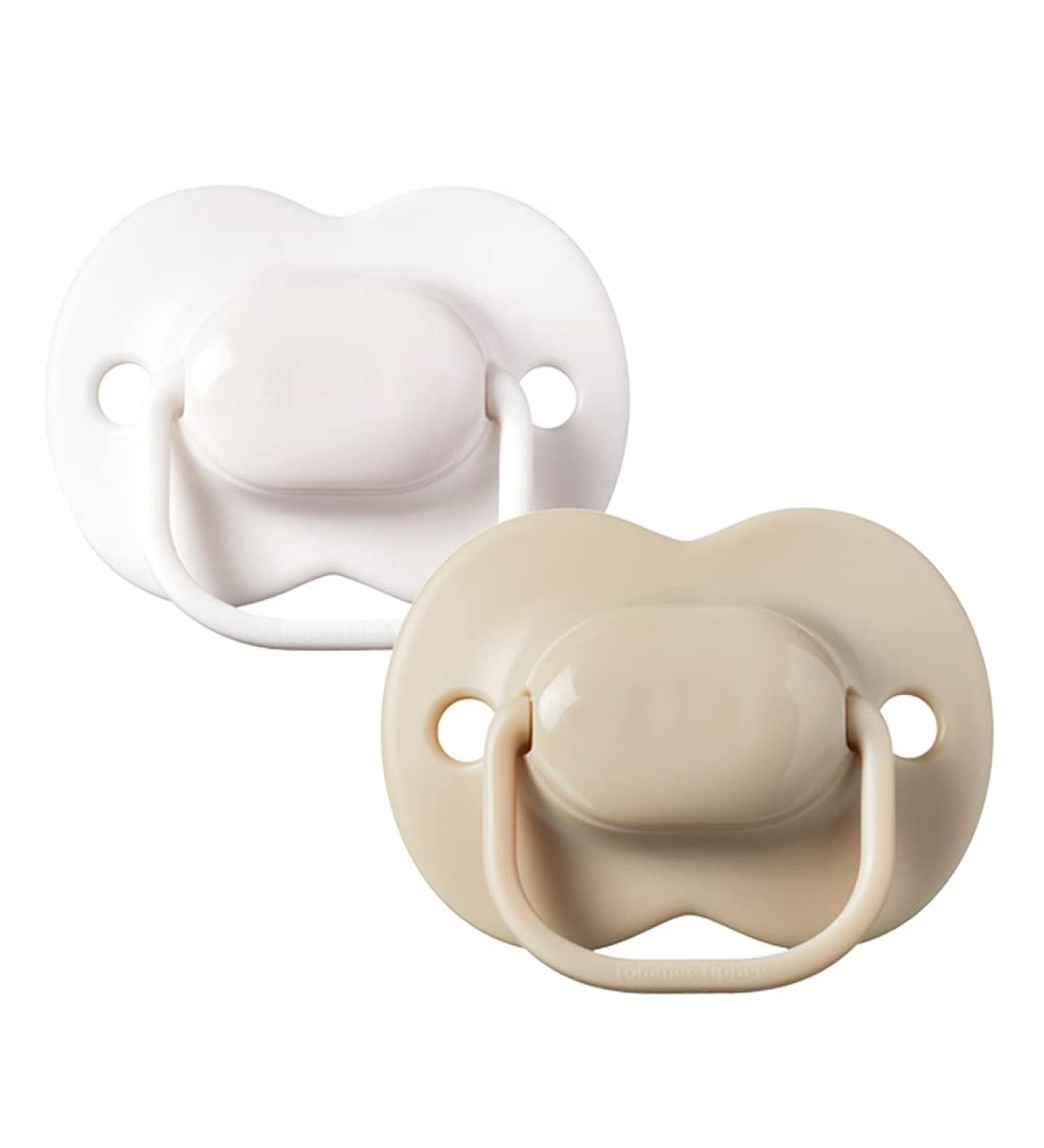 Shop Tommee Tippee Cherry Latex Pacifiers for 0-6 Months - Pack of 2 | 100% Natural Latex - International Shipping Available - Buy Online on SooperMarket.com