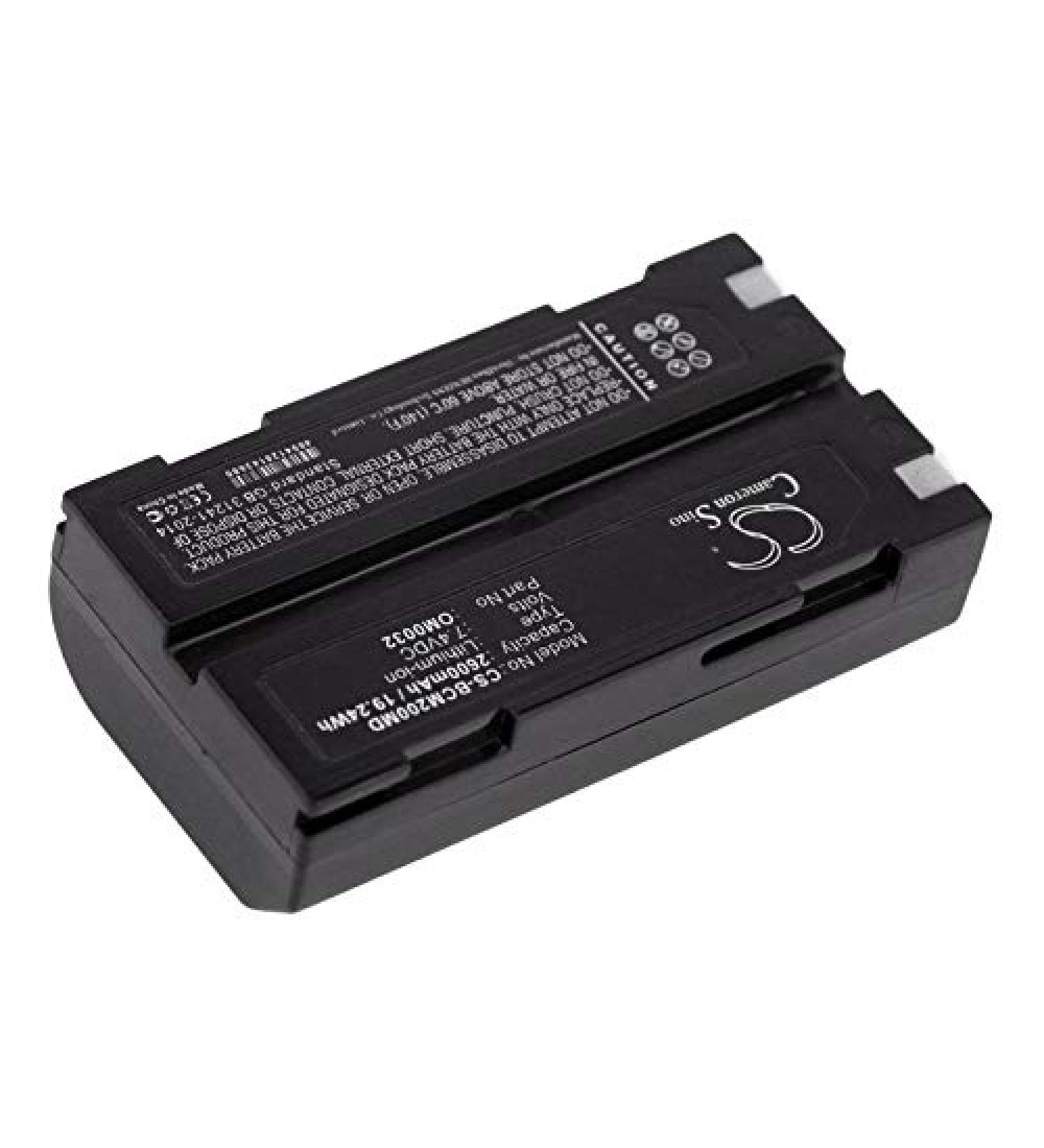 PRUVA 2600mAh Battery for Smiths Capnocheck II Capnograph - Compatible Replacement P/N: 8408 - International Shipping Available - Buy Online on SooperMarket.com