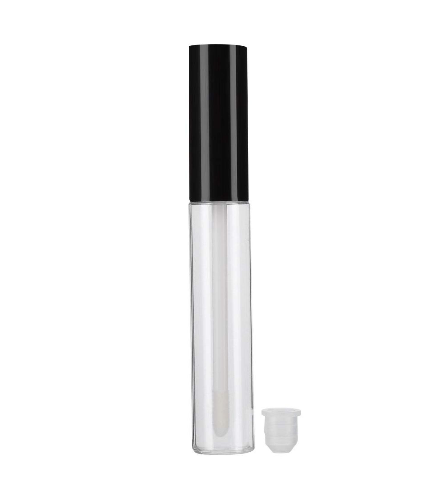 Filfeel 50 Pack 10ml Clear Lip Gloss Containers - Refillable Travel Vials for Lipstick Lip Balm & Sampling - Buy Online on SooperMarket.com