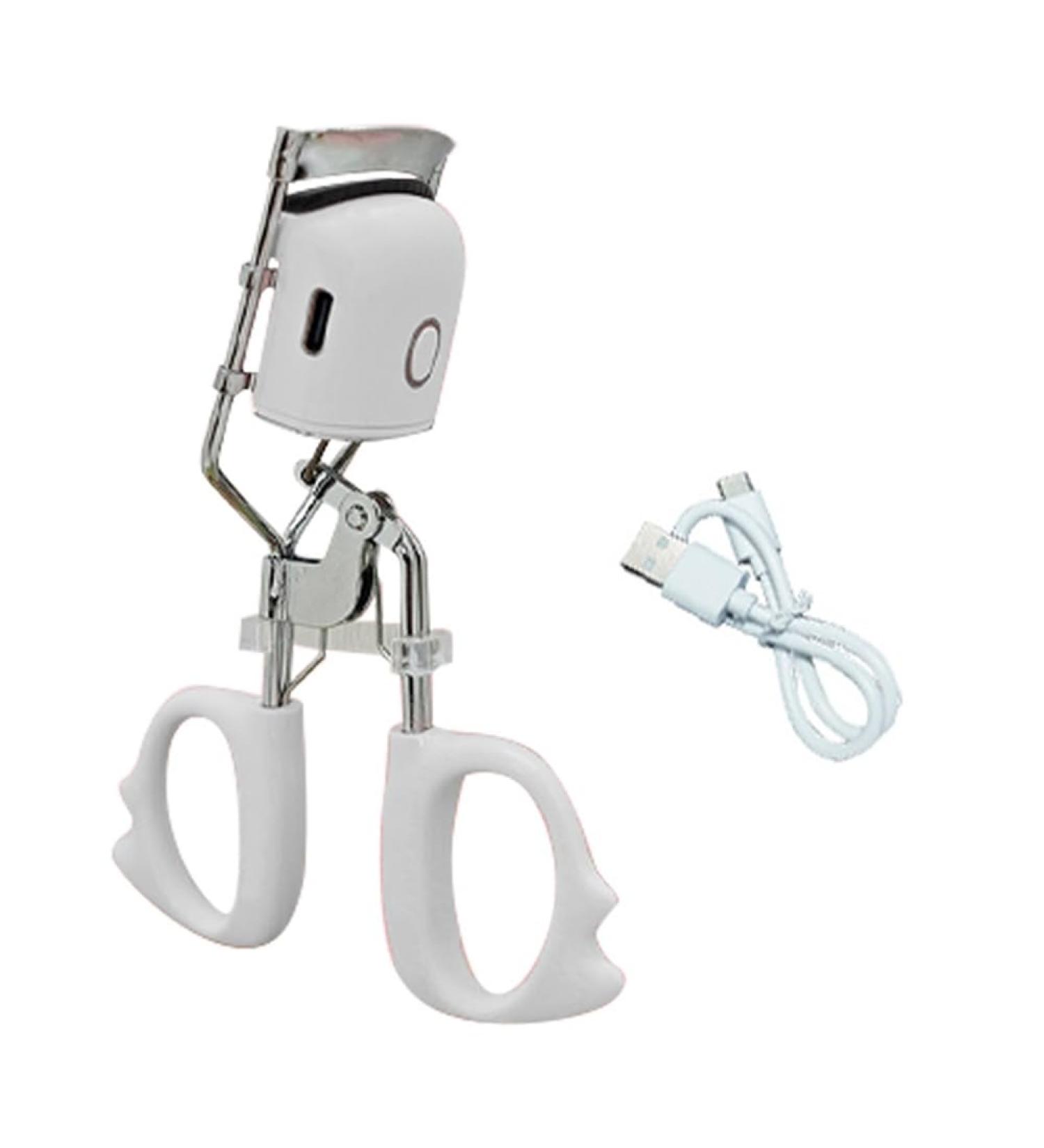 Fivetwofive USB Charging Model Electric Eyelash Curler Fast Heating Portable Eye Lash Perm Lasting Curling Thermal Eyelash Clip A - Buy Online on SooperMarket.com