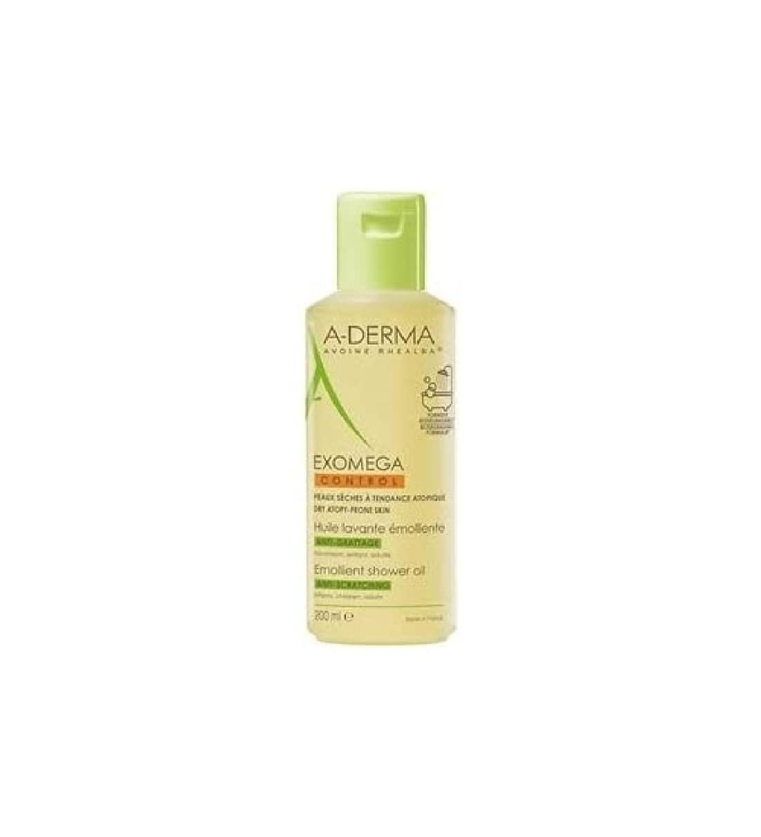 Aderma Exomega Control Emollient Cleansing Oil Anti-Scratching 200ml - Buy Online on SooperMarket.com
