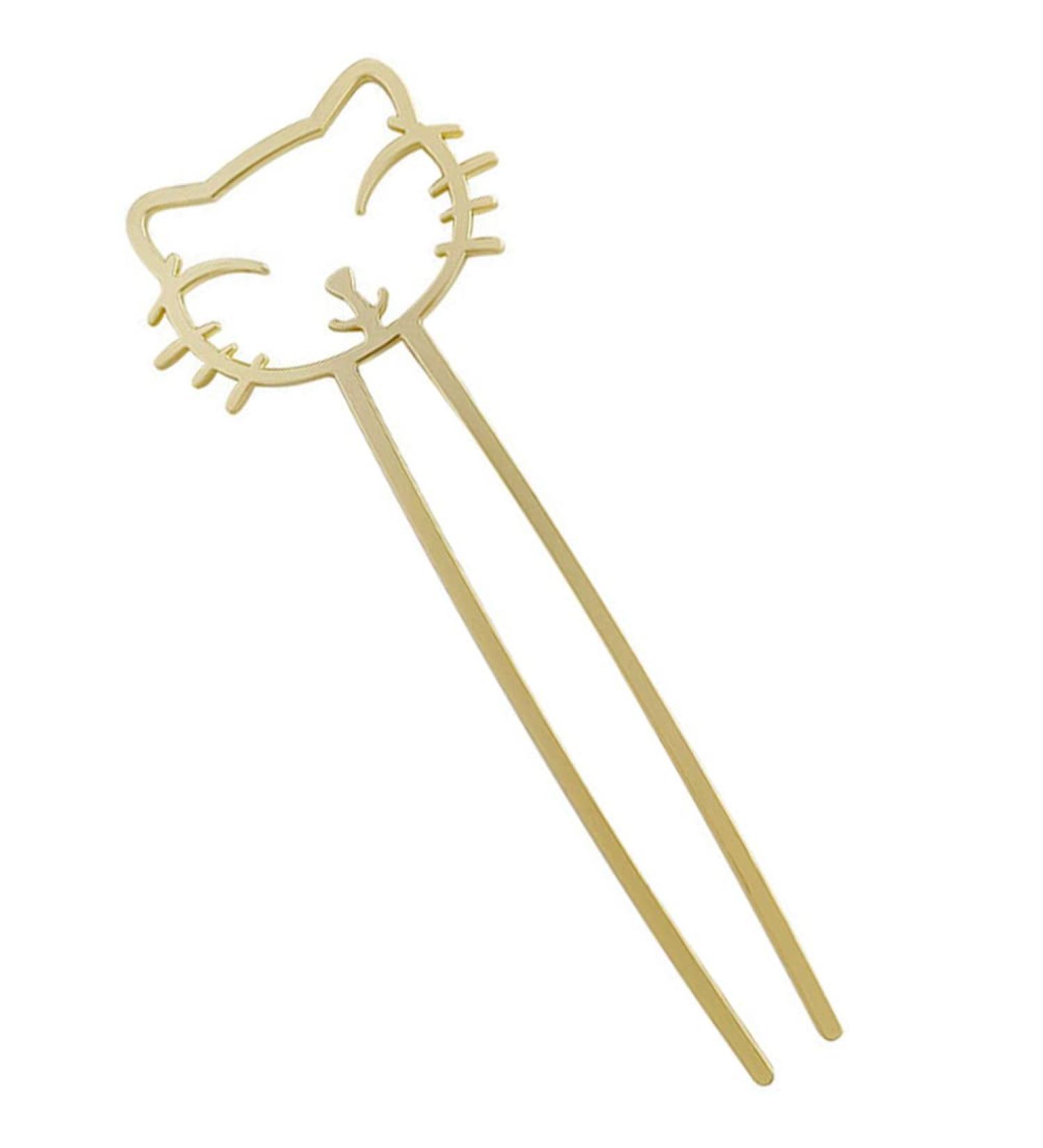 minkissy Cute Cute Hairpin Cat Hair Clips Cat Hair Pin Women Hair Accessories Retro Hairpin Girl Hair Accessories Cute Hair Clips for Women Hair Bun Hair Fork Lazy Wind Miss Alloy - Buy Online on SooperMarket.com
