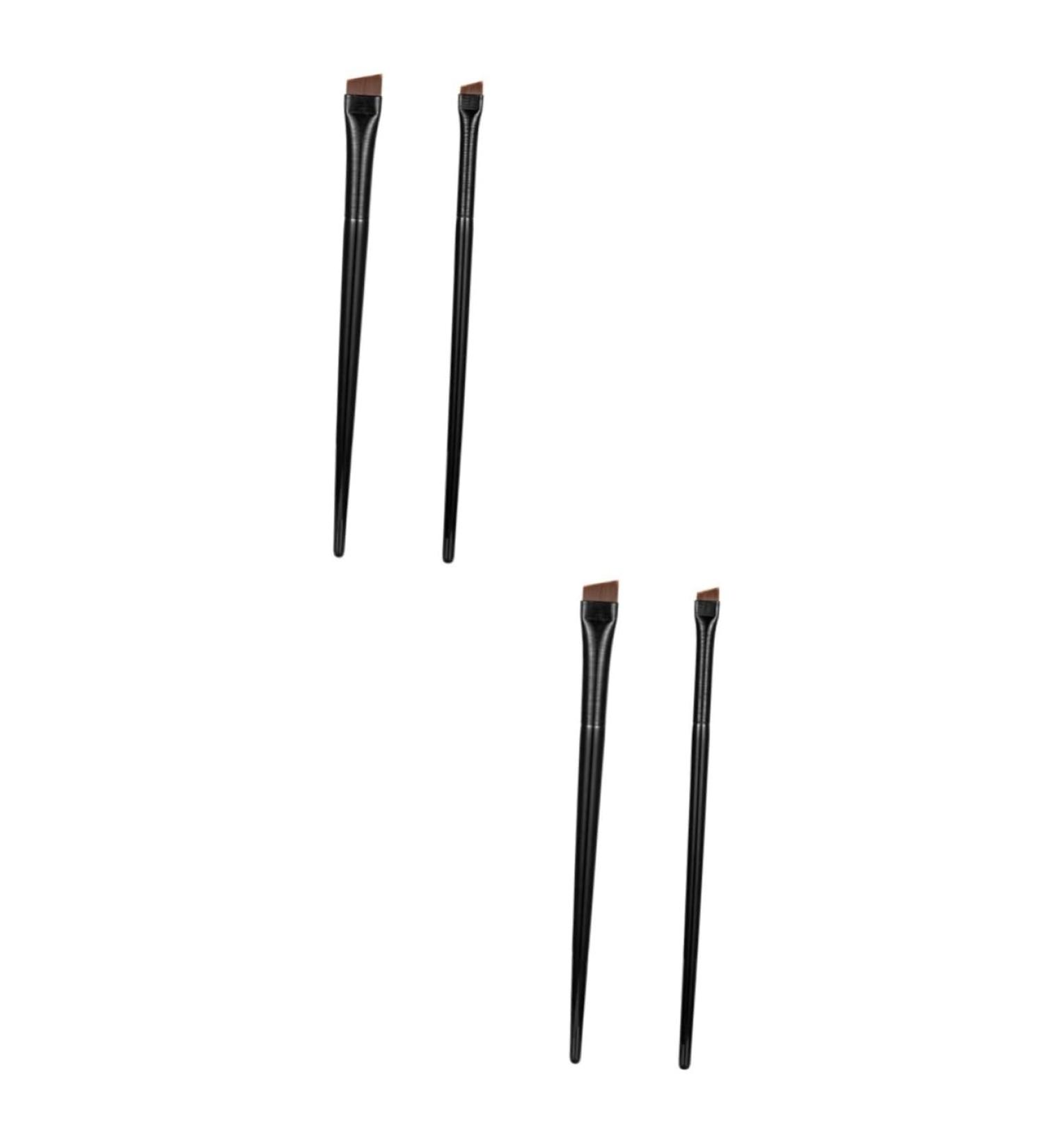 Balacoo Eyeliner Brush Set - 6 Multipurpose Makeup Brushes for Eyeliner & Eyebrows | Newborn Bevel Wood Toiletries - Buy Online on SooperMarket.com