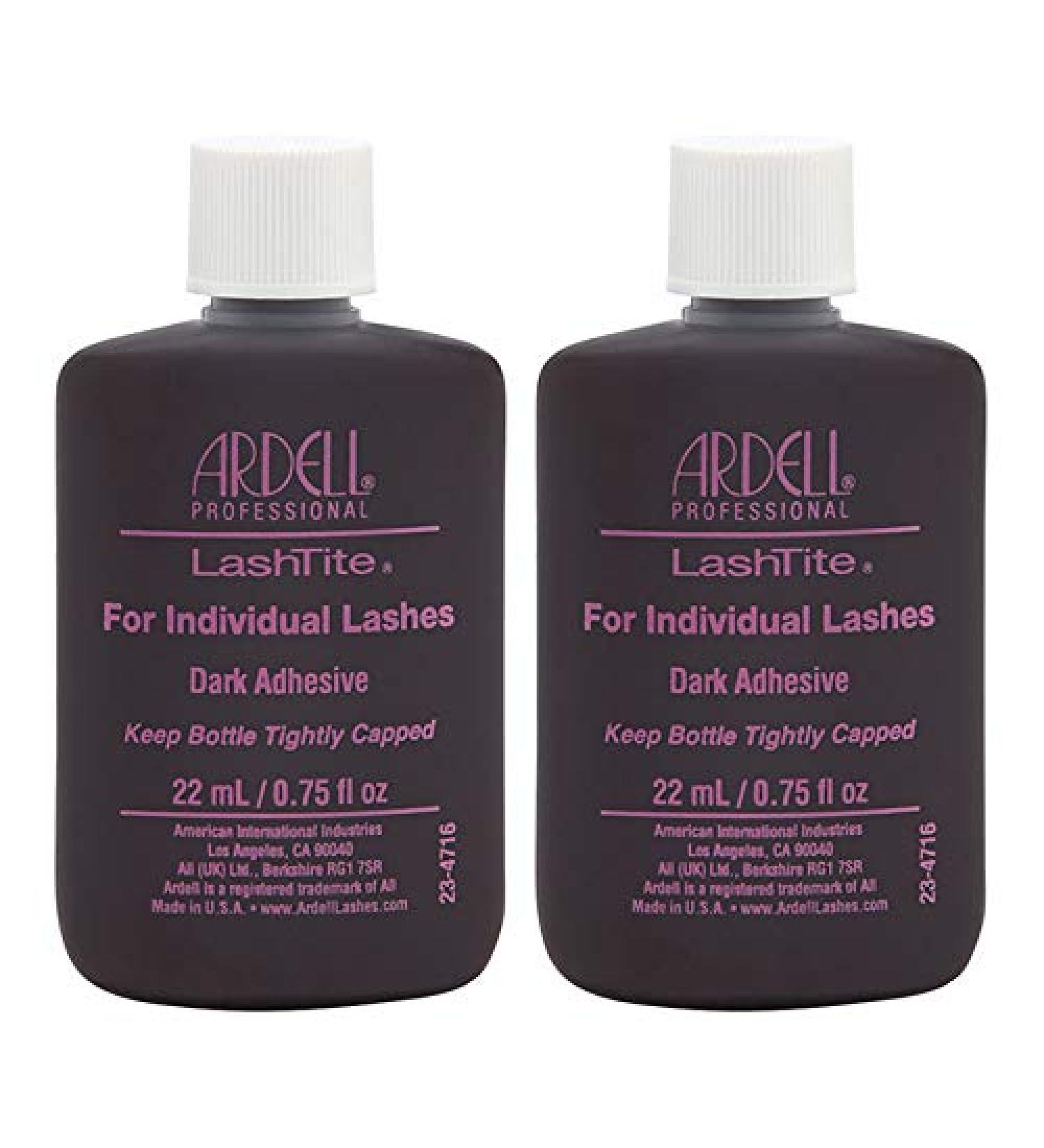 Ardell Lashtite Adhesive Dark 0.75 fl.oz. Bottle (2-Pack)