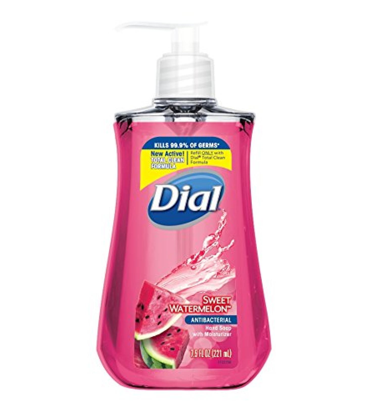 Dial Anti-Bacterial Sweet Liquid Hand Soap  Watermelon  7.5 Fl Oz